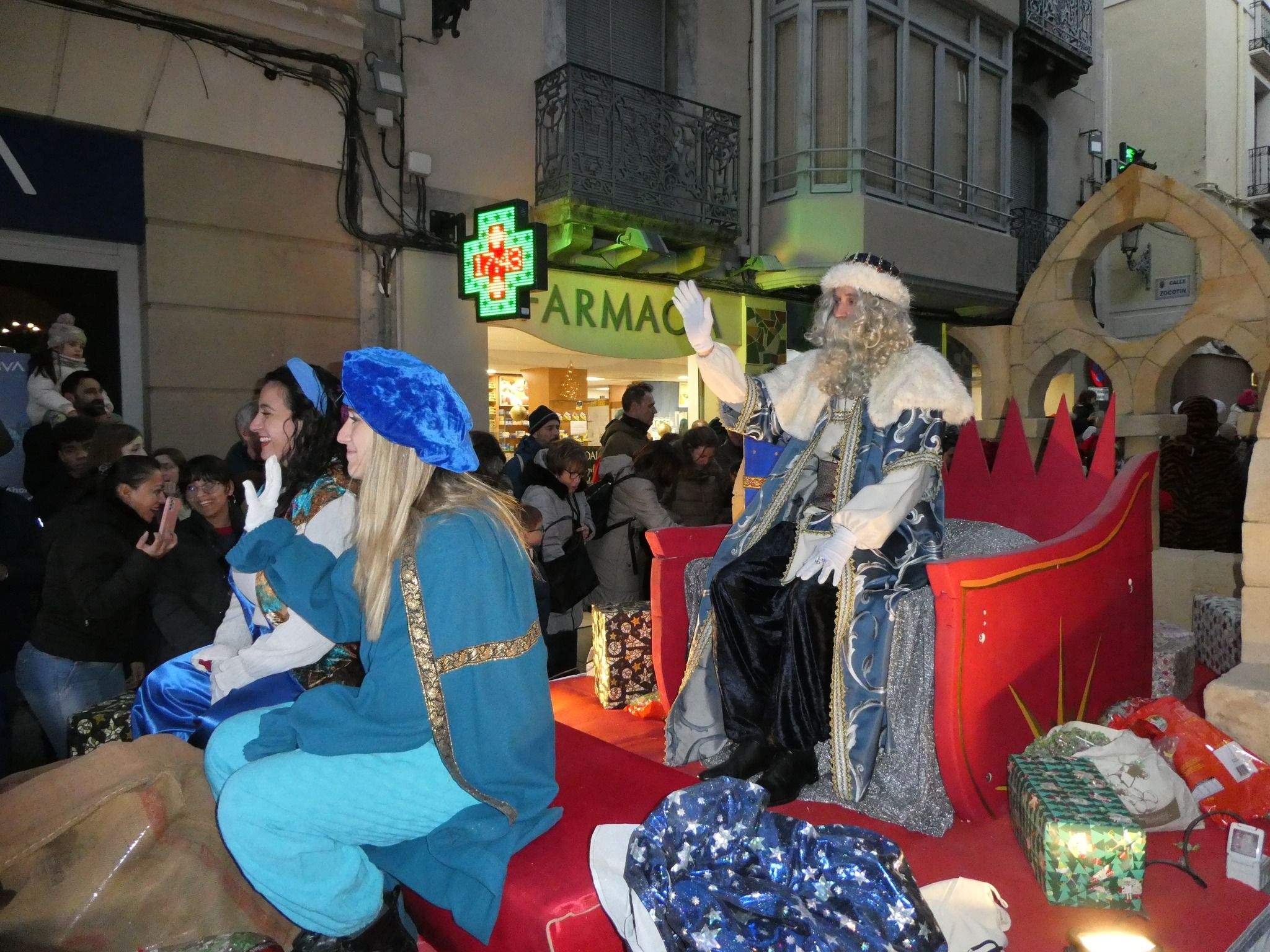 Visita de los Reyes Magos a Jaca