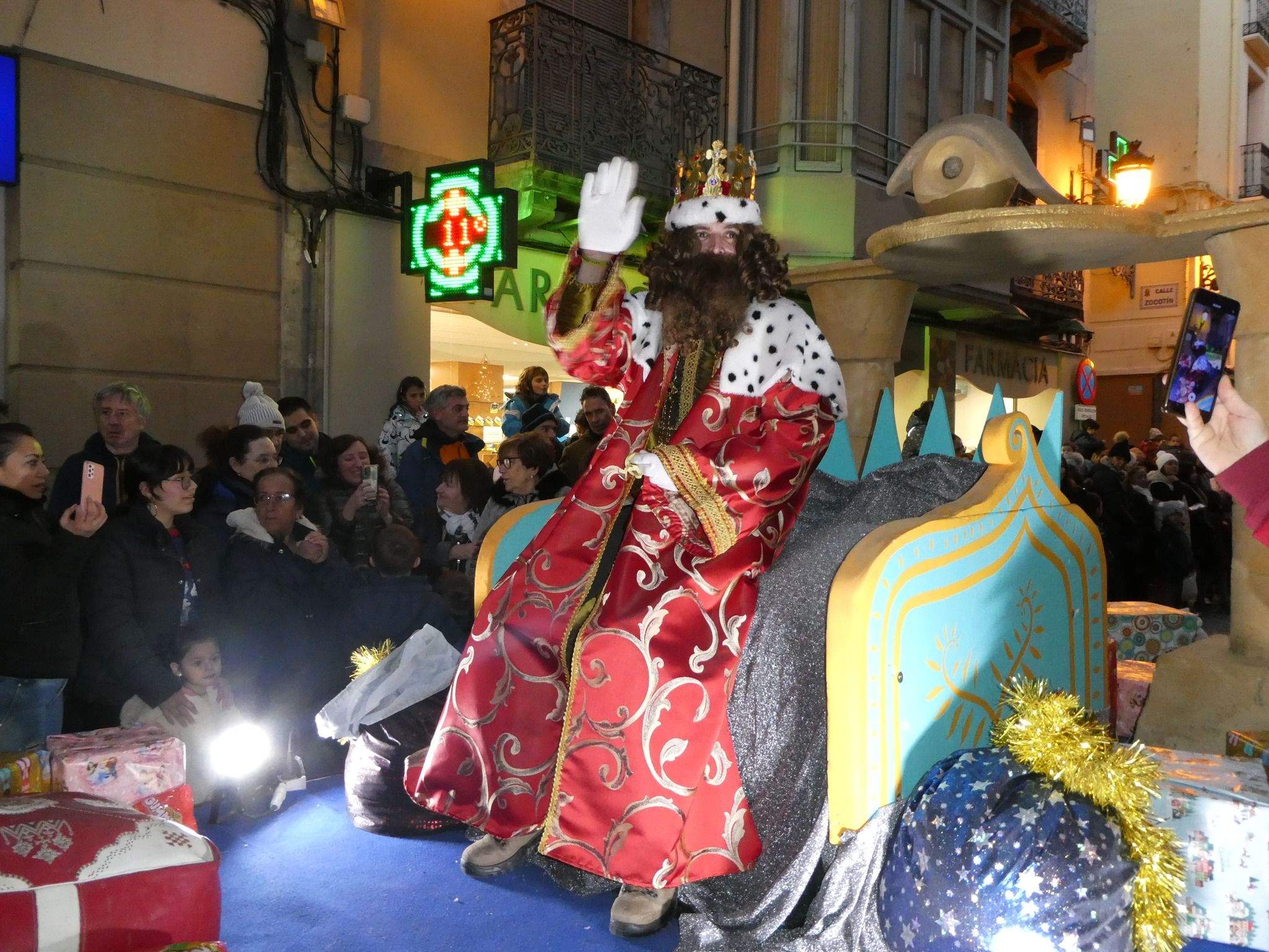 Visita de los Reyes Magos a Jaca