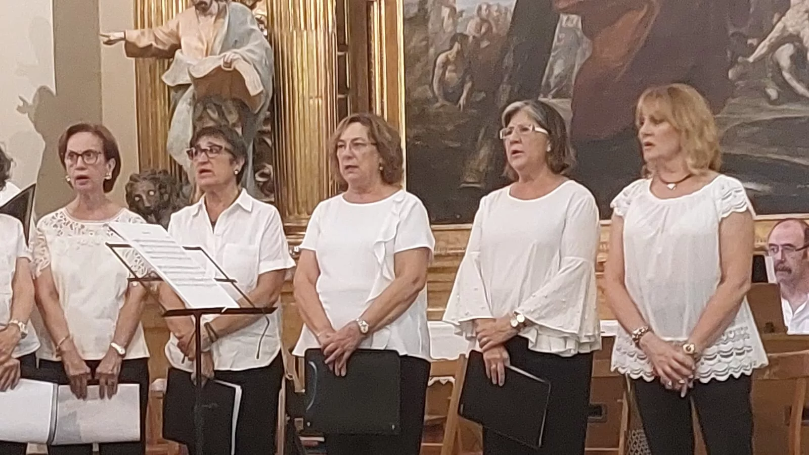 Monseñor José Antonio Satué en el Triduo en la Basílica de San Lorenzo