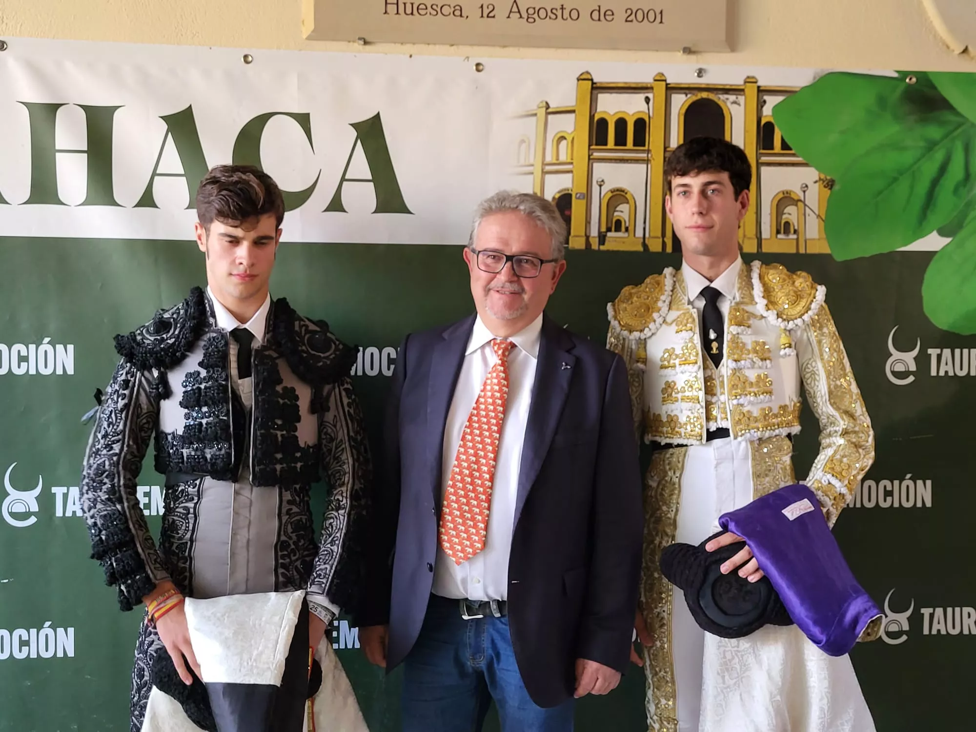 Imágenes de la novillada sin picadores de Huesca 2025. Foto: Adri Mora