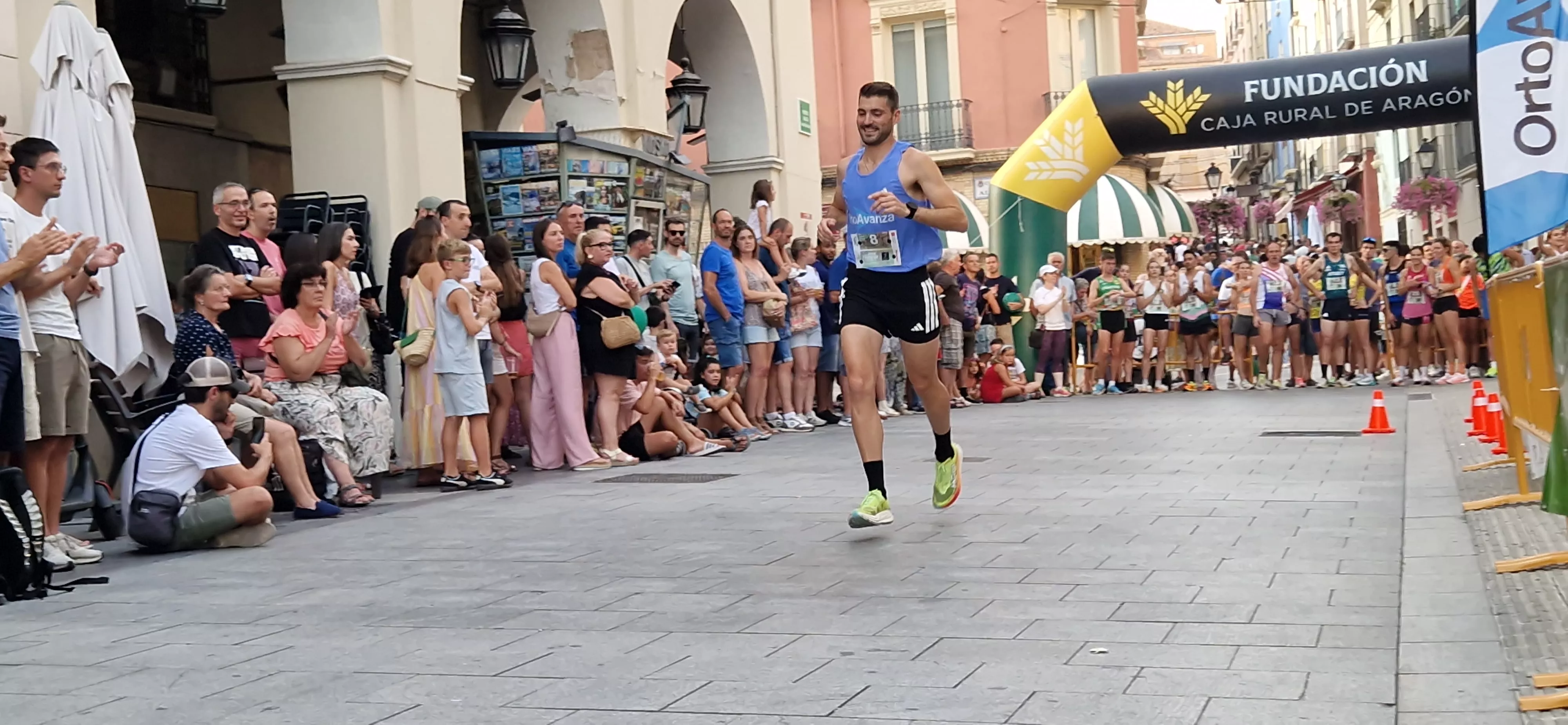 Carrera pedestre de San Lorenzo. Foto Myriam Martínez