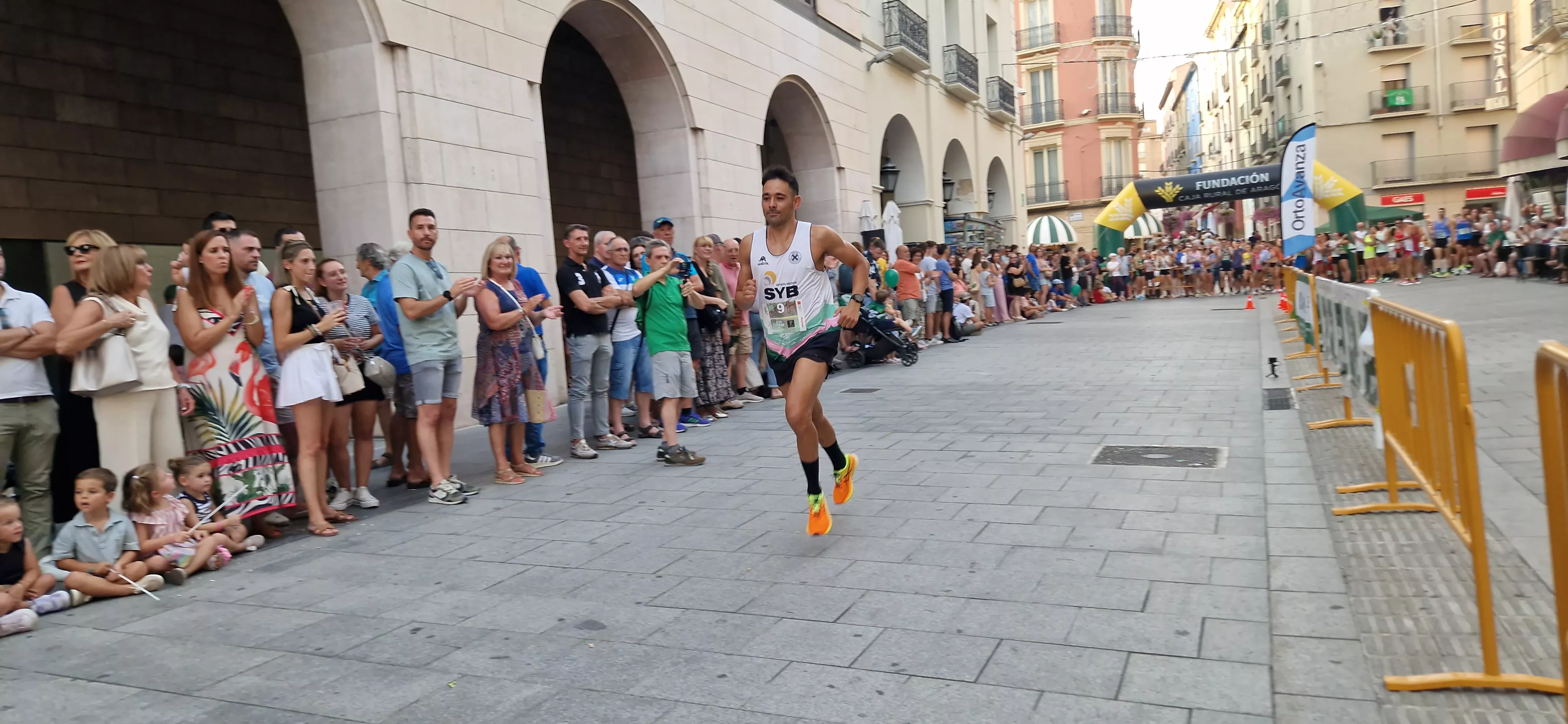 Carrera pedestre de San Lorenzo. Foto Myriam Martínez 