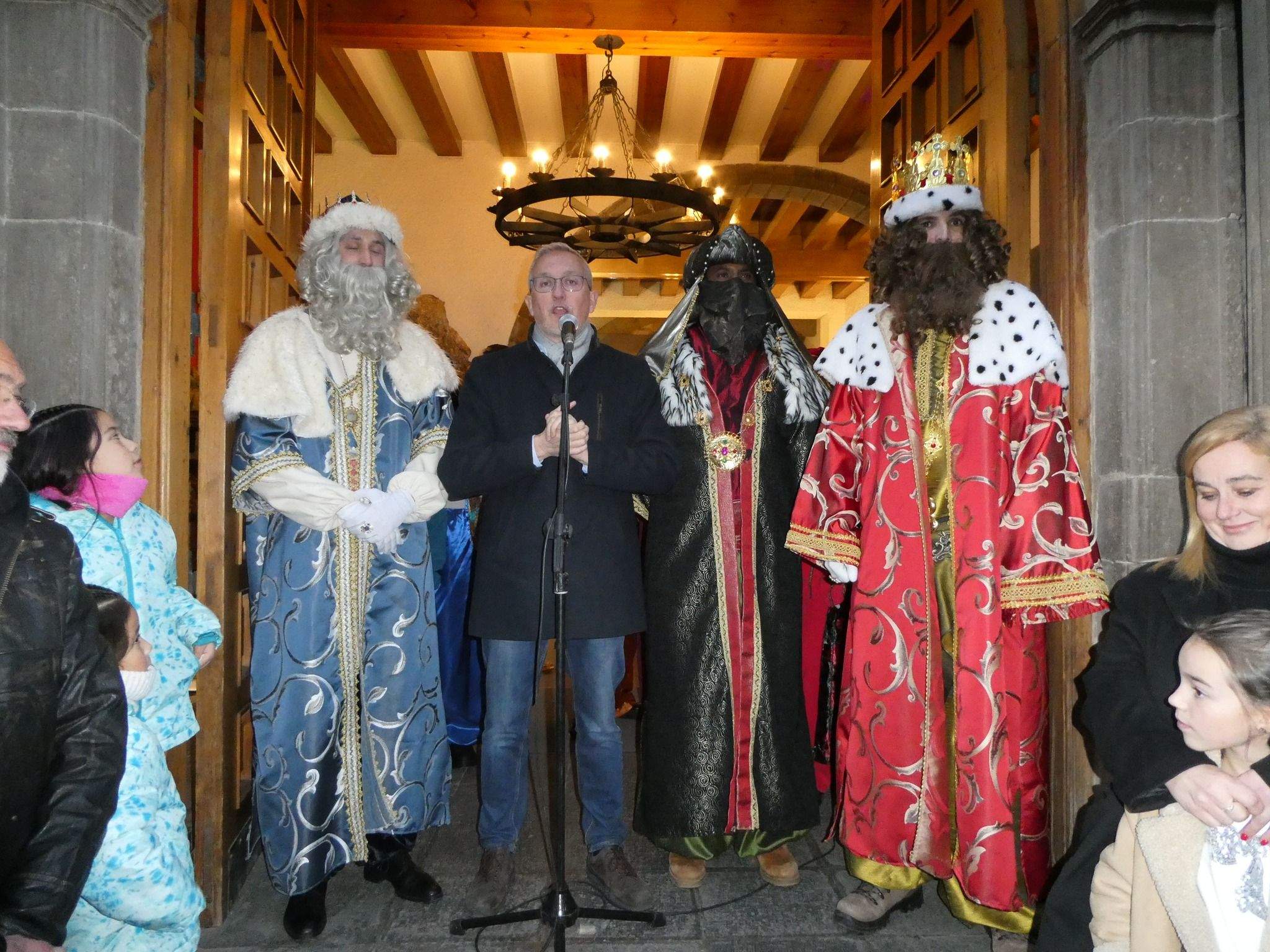 Visita de los Reyes Magos a Jaca