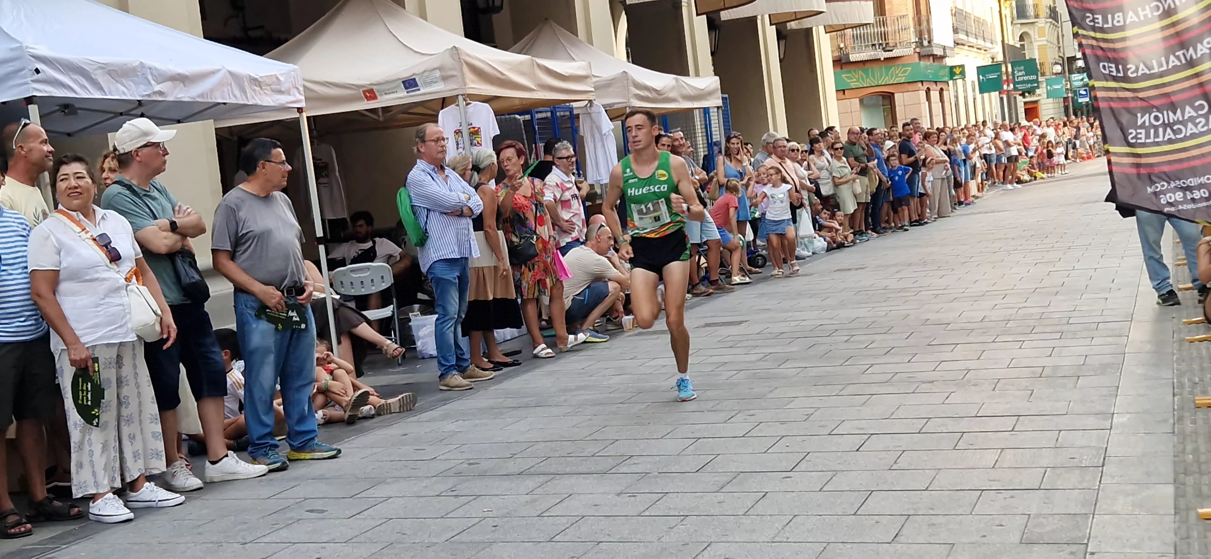 Carrera pedestre de San Lorenzo. Foto Myriam Martínez 