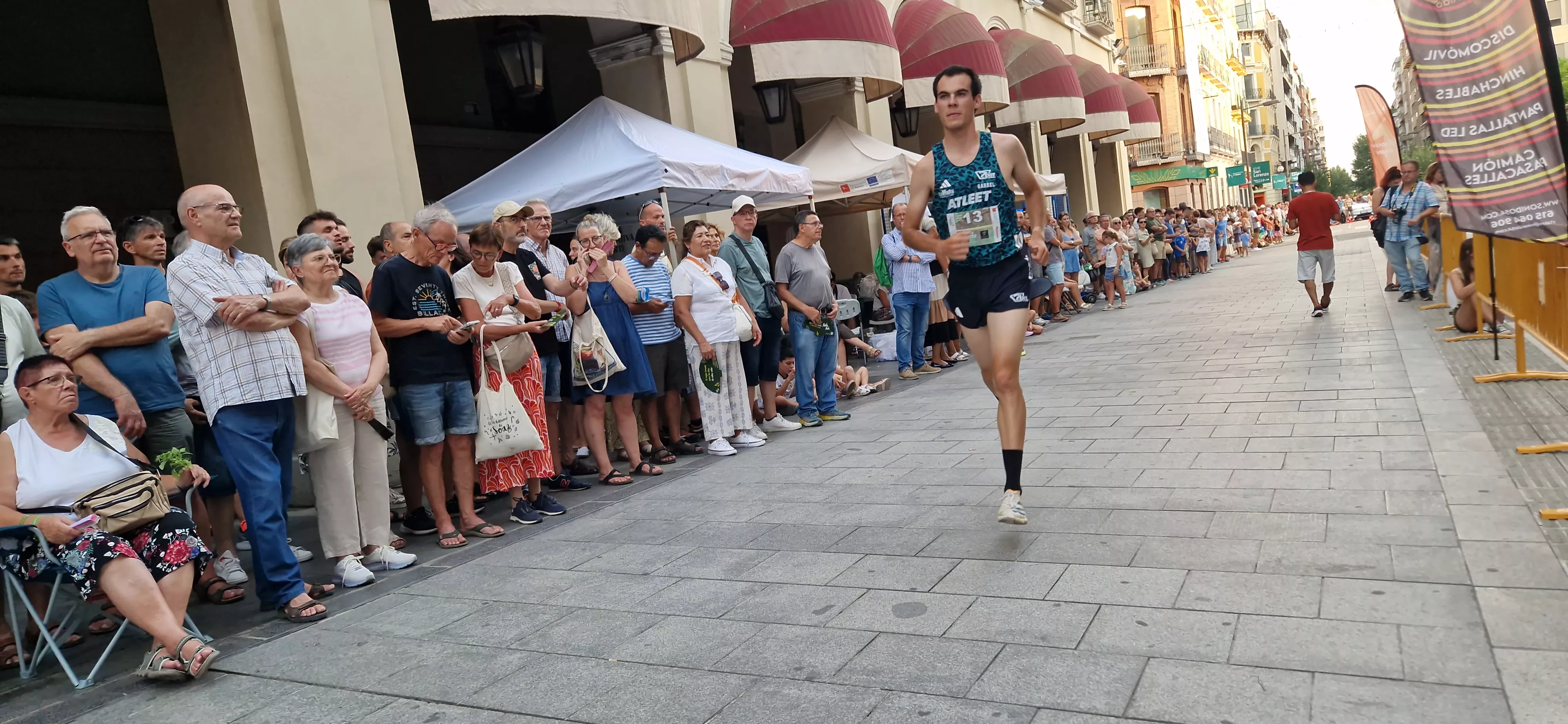 Carrera pedestre de San Lorenzo. Foto Myriam Martínez 