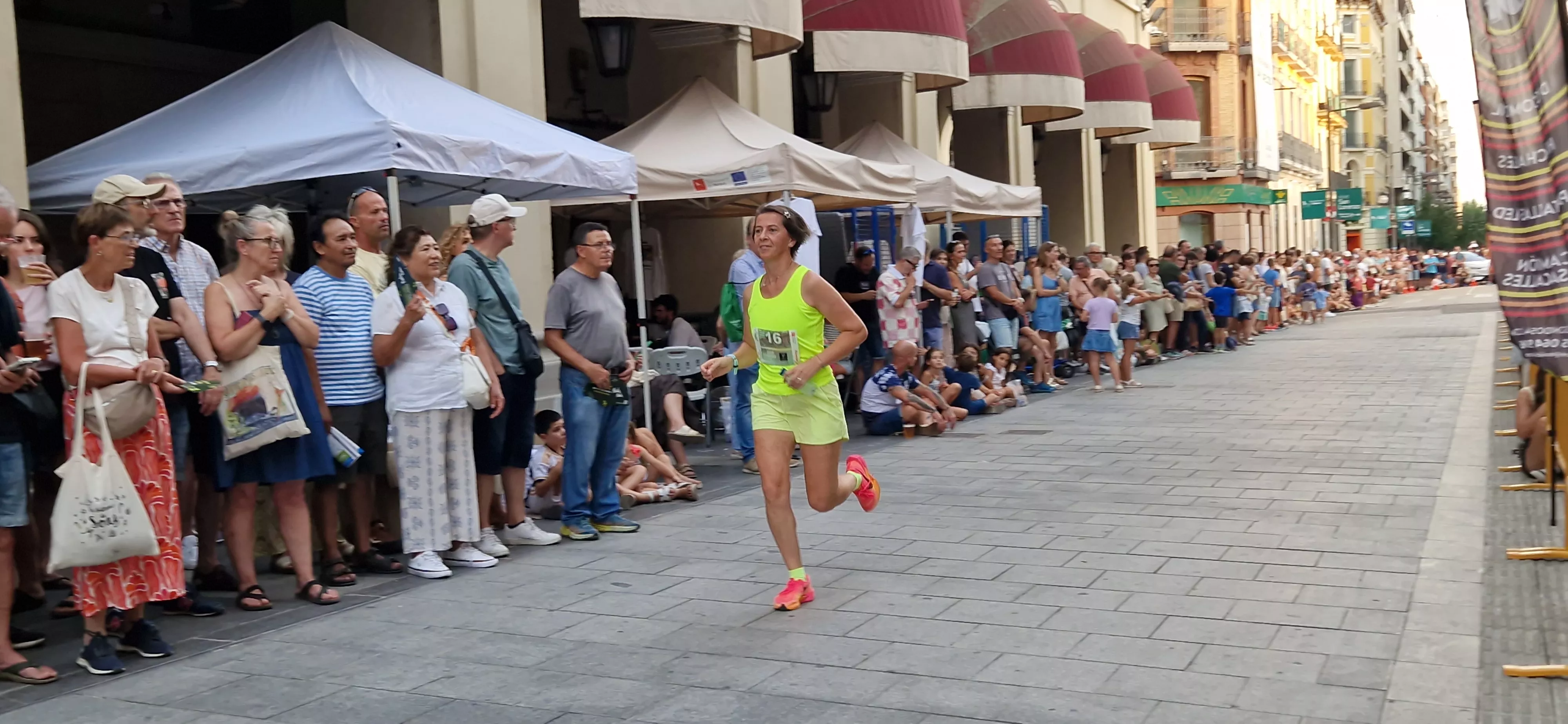 Carrera pedestre de San Lorenzo. Foto Myriam Martínez 