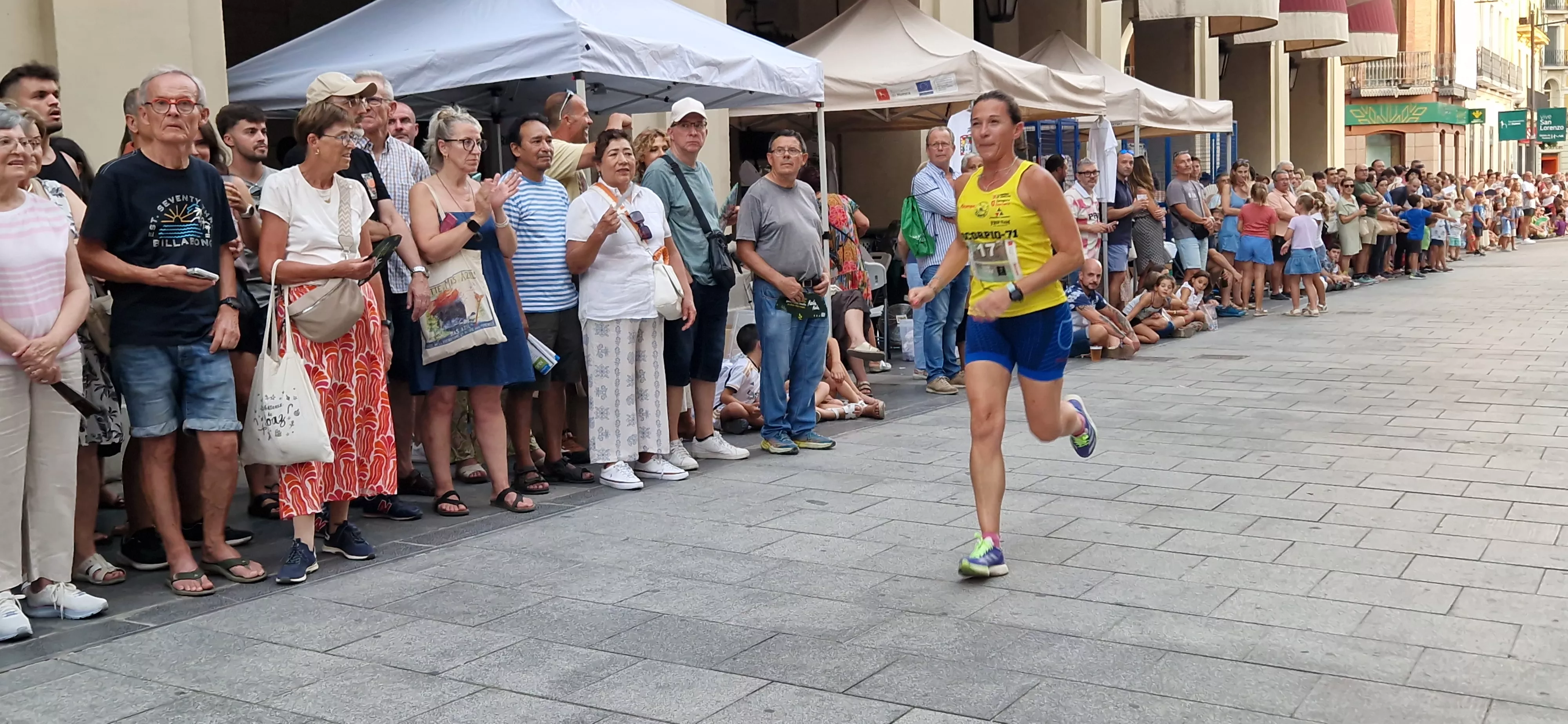 Carrera pedestre de San Lorenzo. Foto Myriam Martínez 