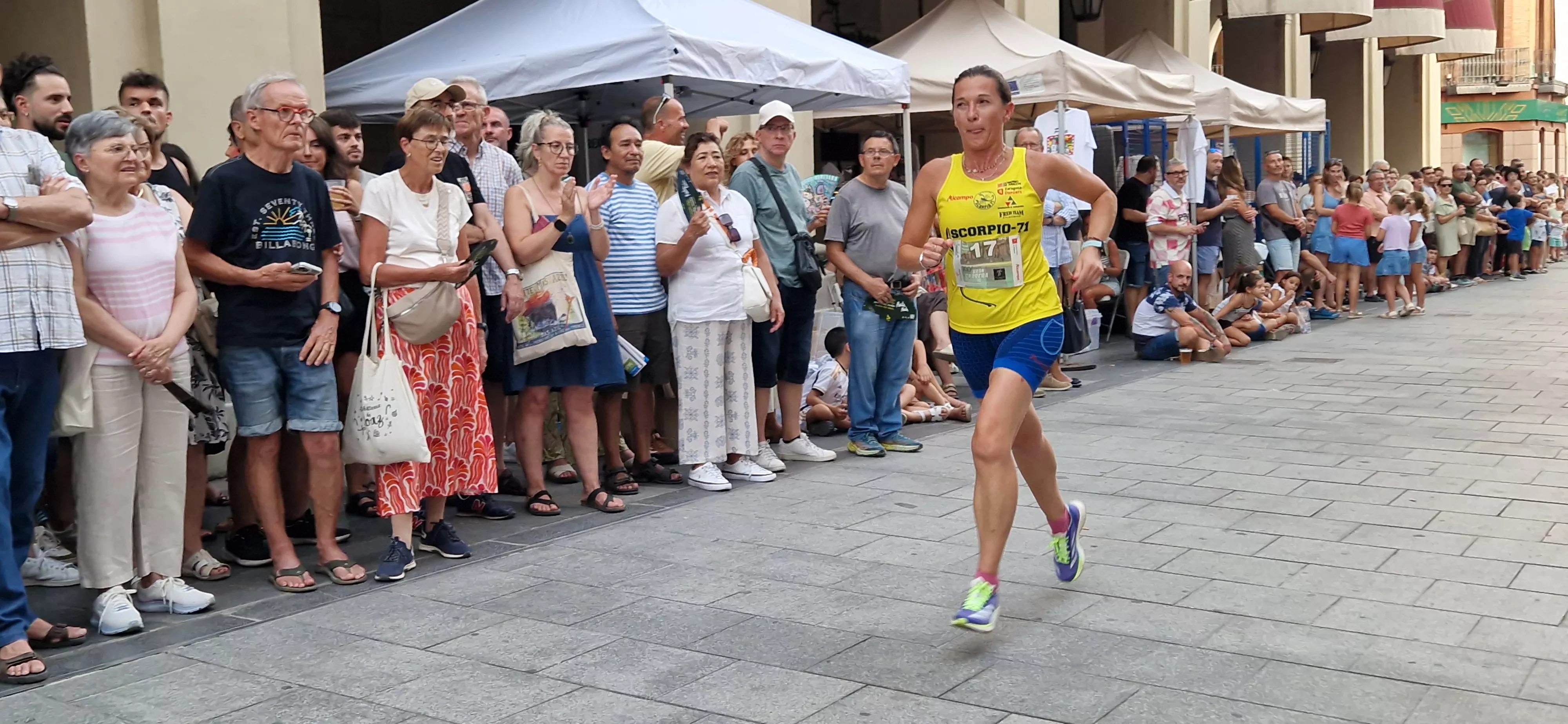 Carrera pedestre de San Lorenzo. Foto Myriam Martínez 