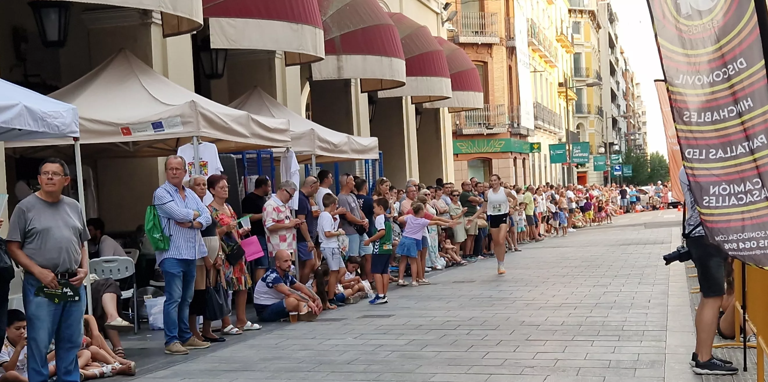 Carrera pedestre de San Lorenzo. Foto Myriam Martínez 