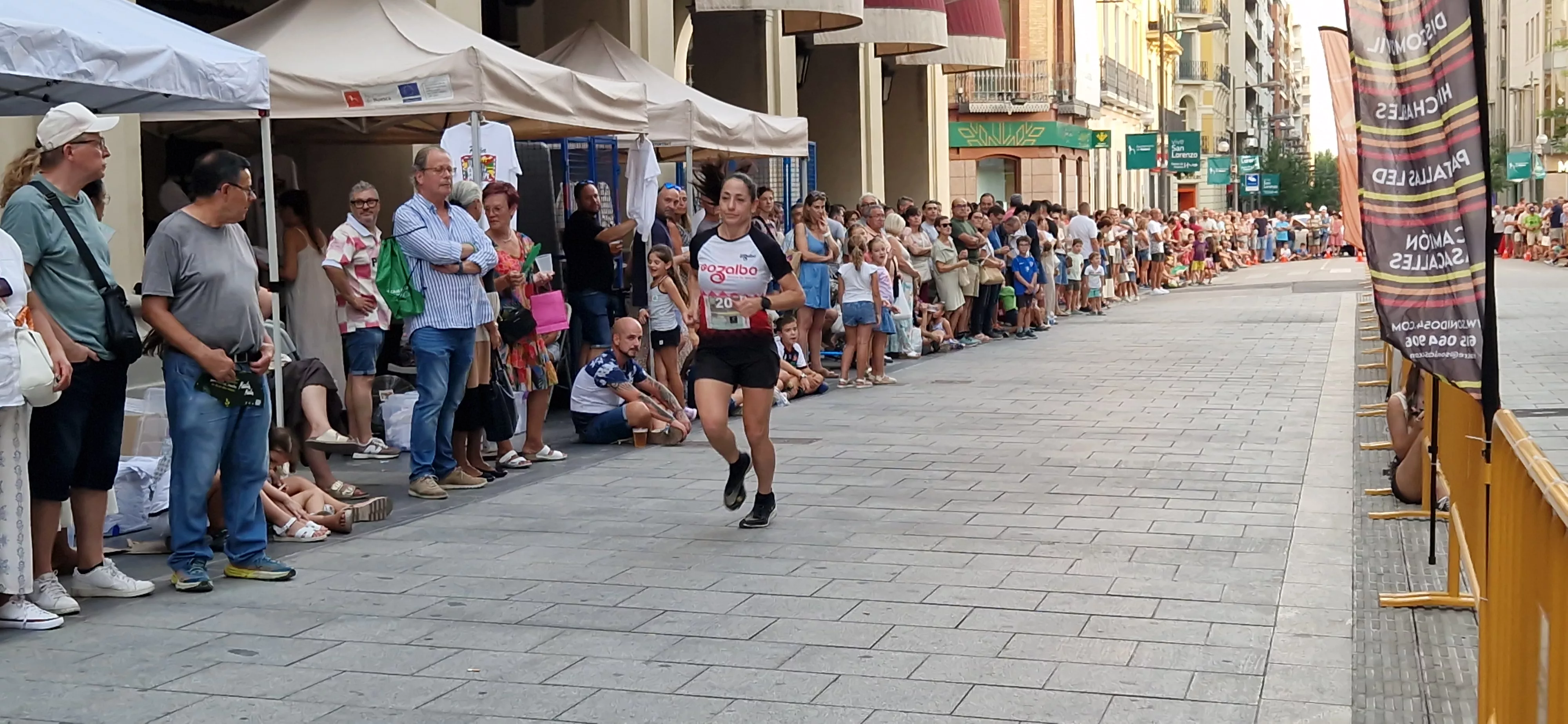 Carrera pedestre de San Lorenzo. Foto Myriam Martínez 