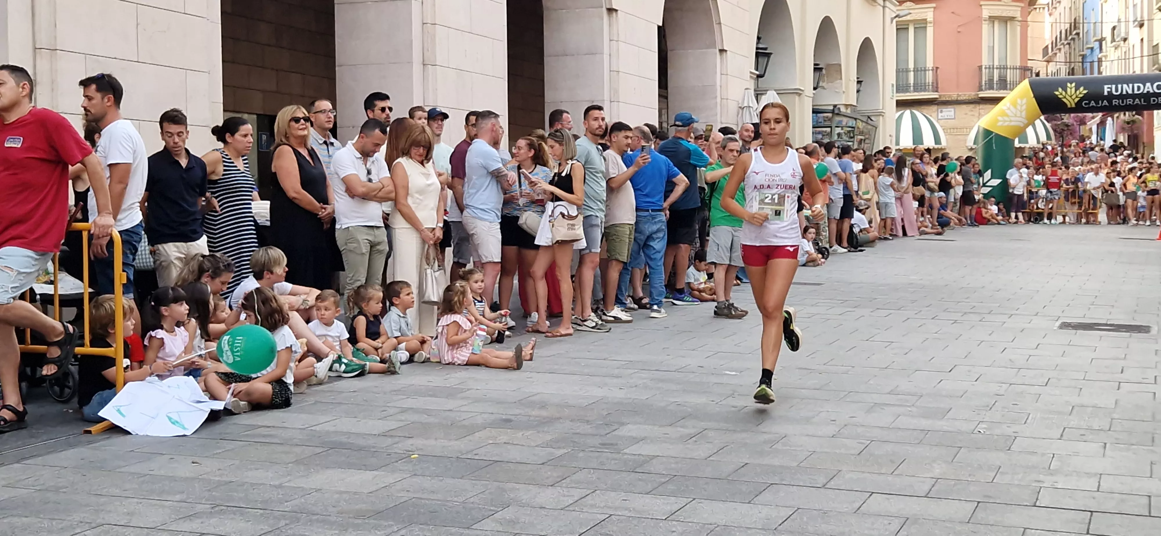 Carrera pedestre de San Lorenzo. Foto Myriam Martínez 