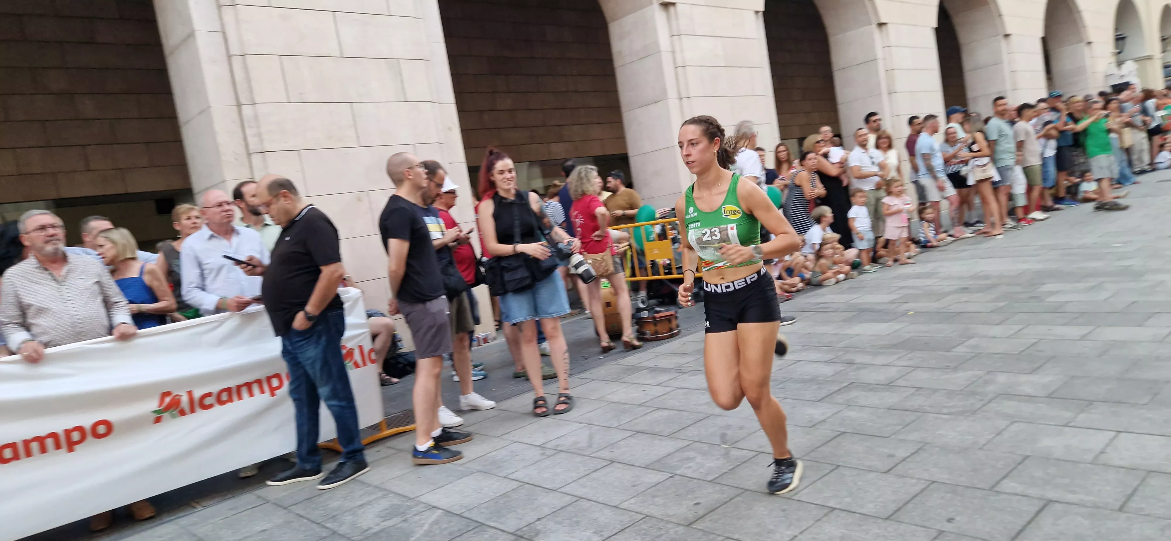 Carrera pedestre de San Lorenzo. Foto Myriam Martínez 