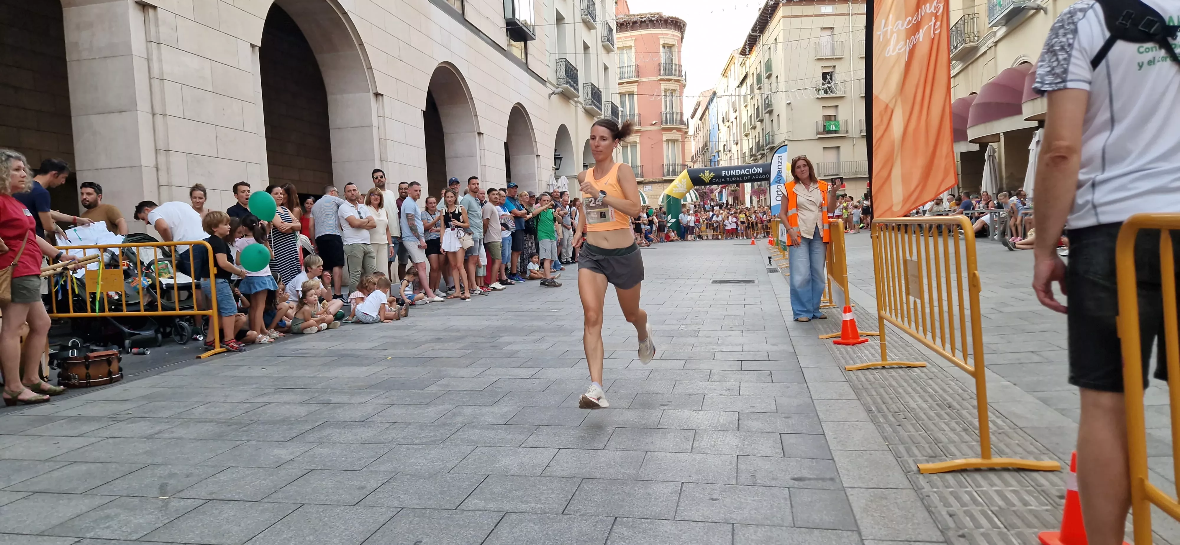 Carrera pedestre de San Lorenzo. Foto Myriam Martínez 