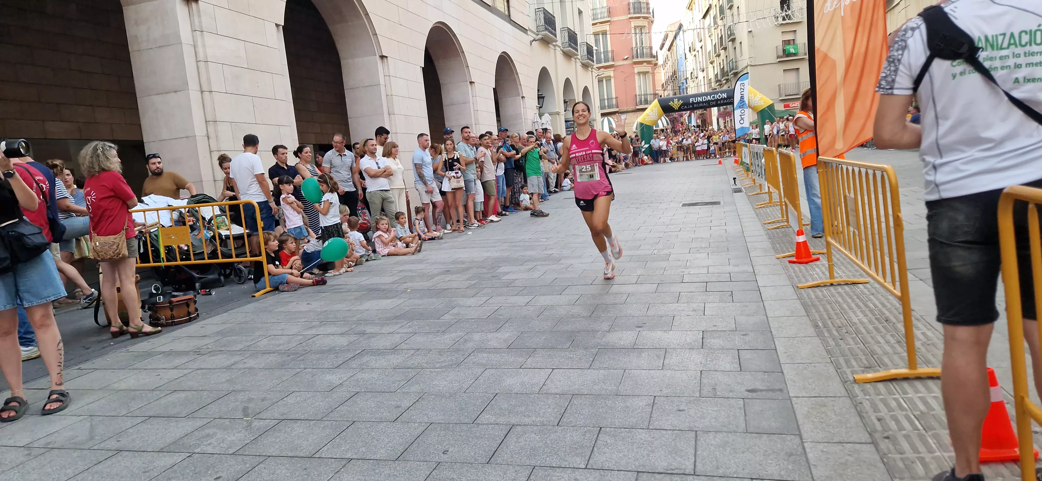 Carrera pedestre de San Lorenzo. Foto Myriam Martínez 