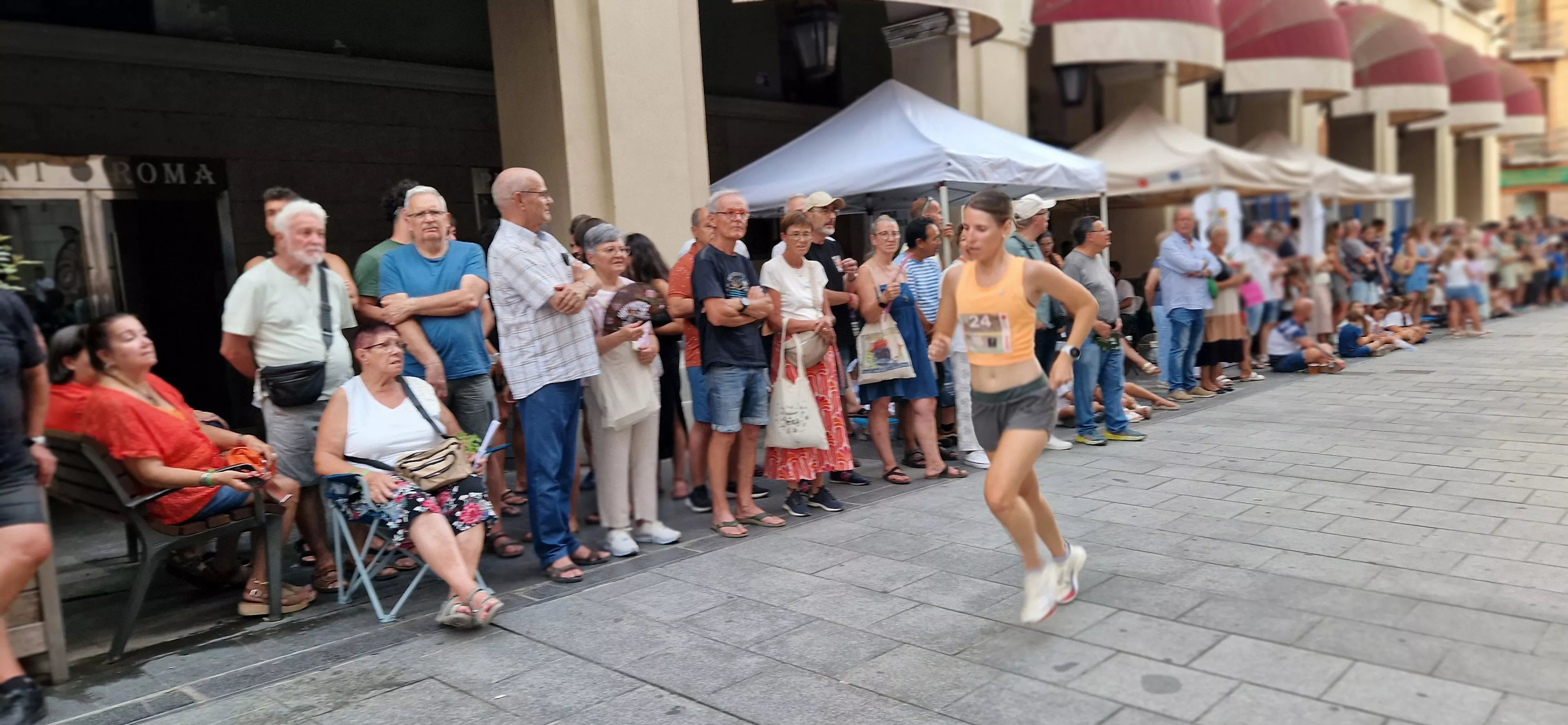 Carrera pedestre de San Lorenzo. Foto Myriam Martínez 