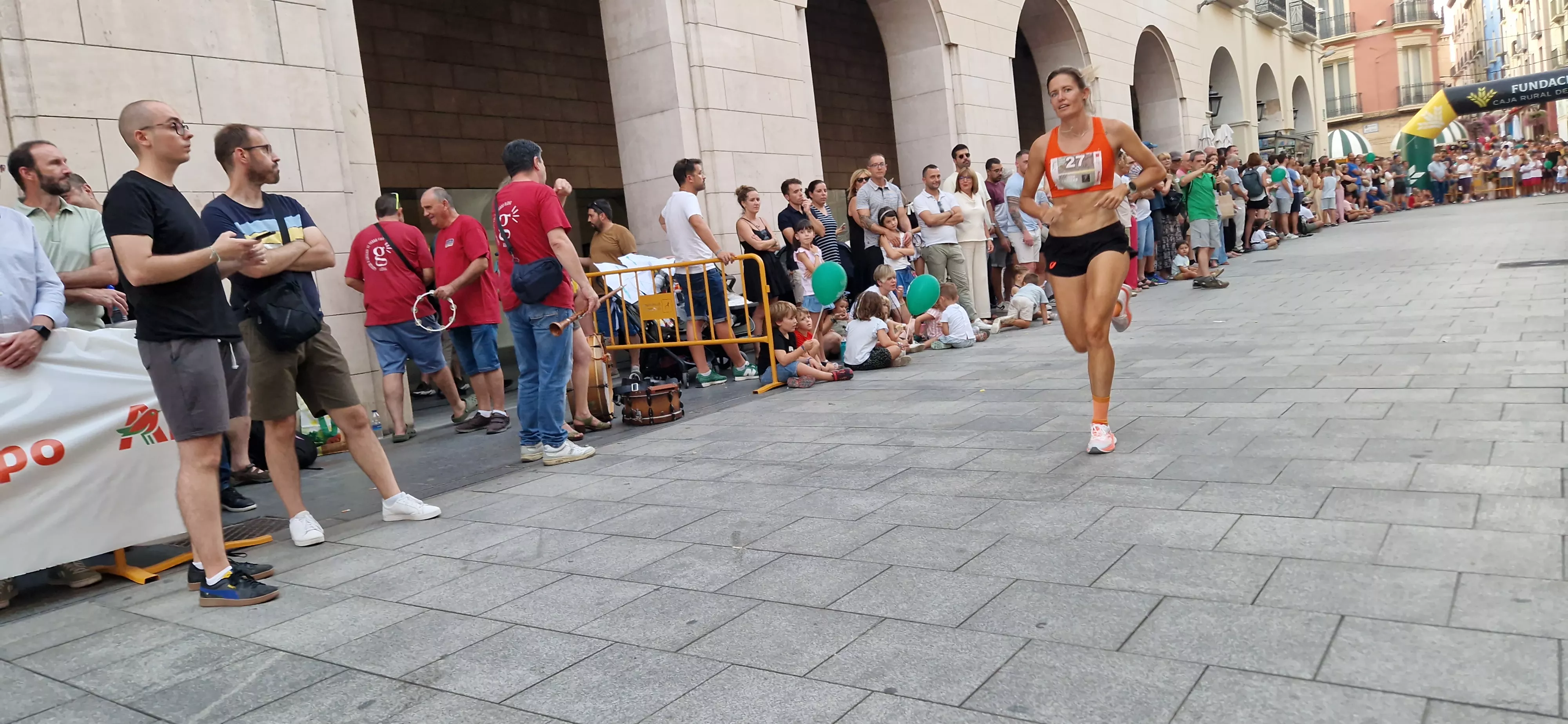 Carrera pedestre de San Lorenzo. Foto Myriam Martínez 