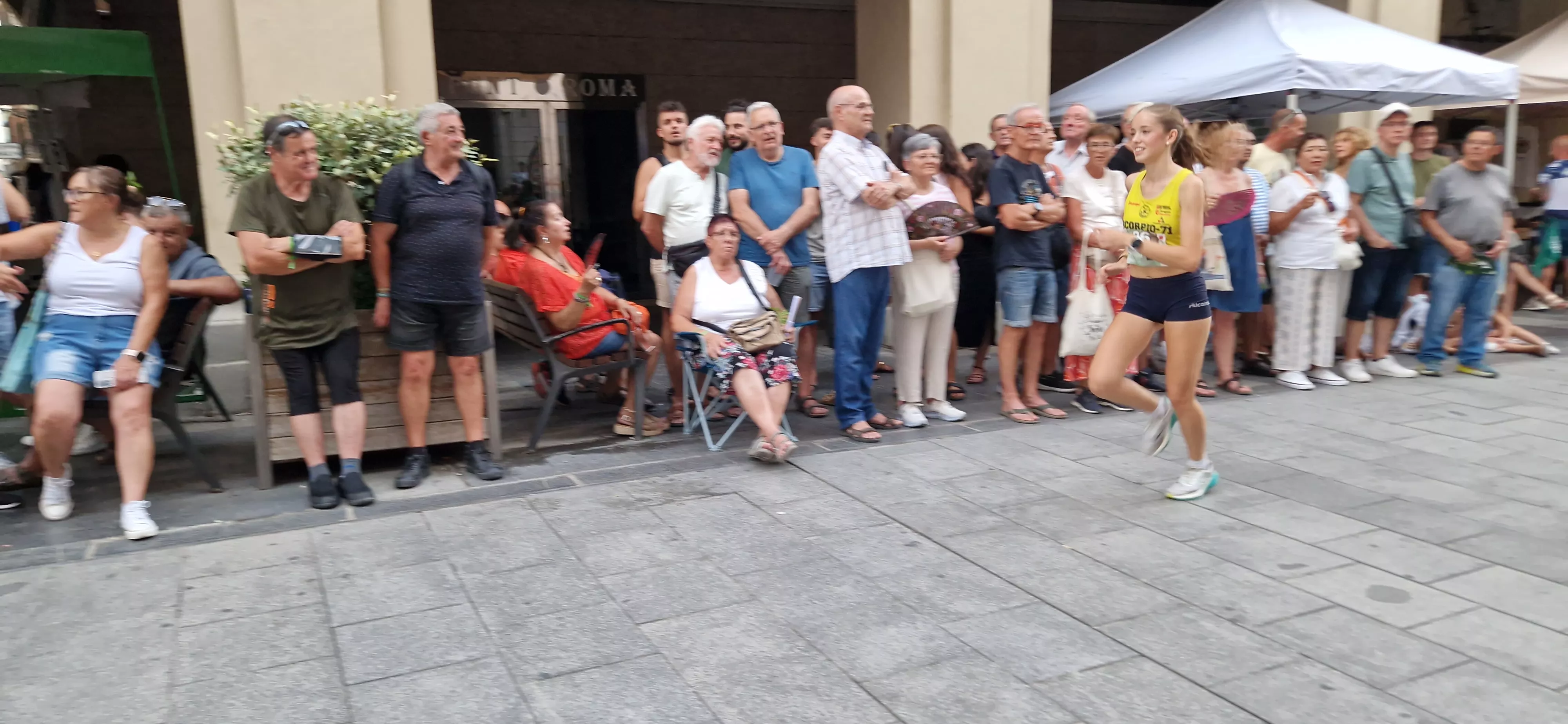 Carrera pedestre de San Lorenzo. Foto Myriam Martínez 