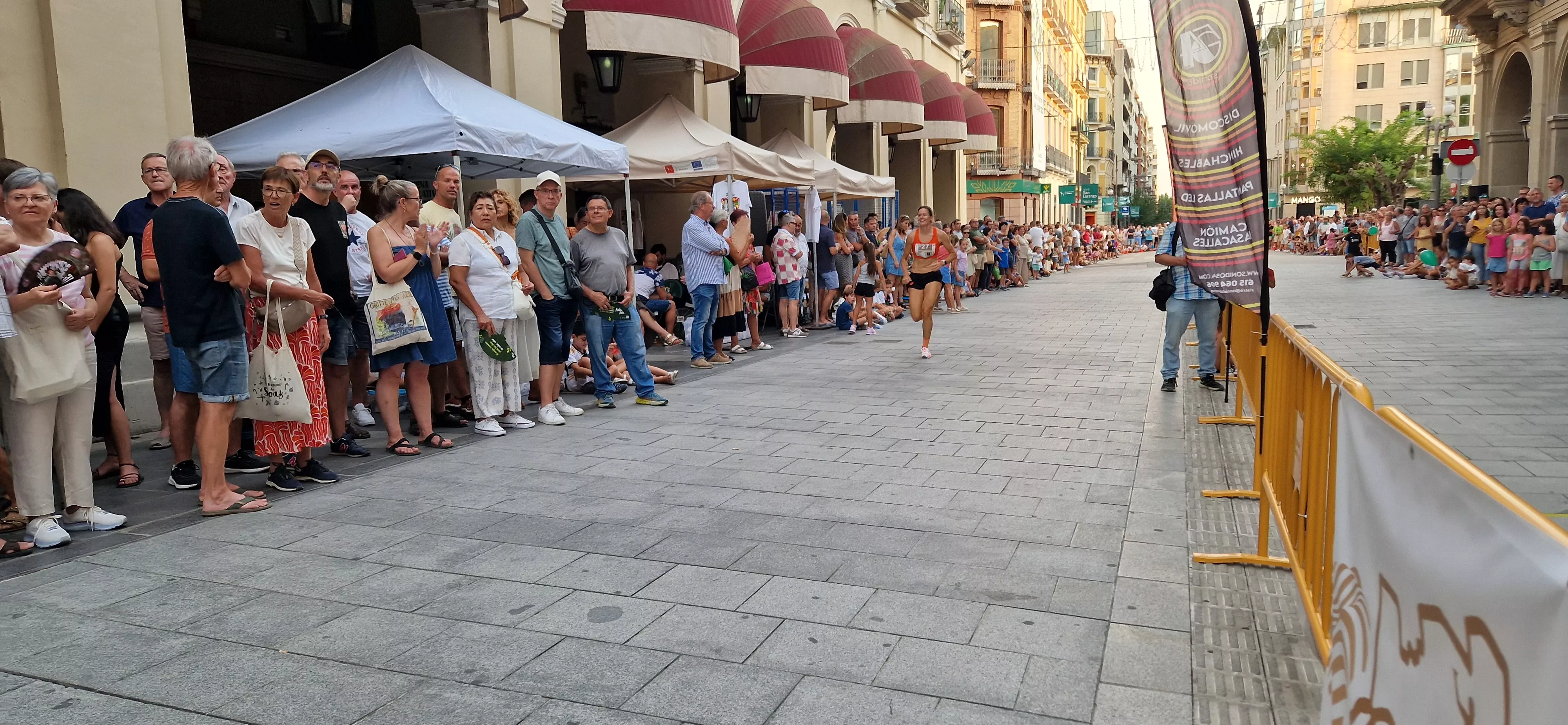 Carrera pedestre de San Lorenzo. Foto Myriam Martínez 