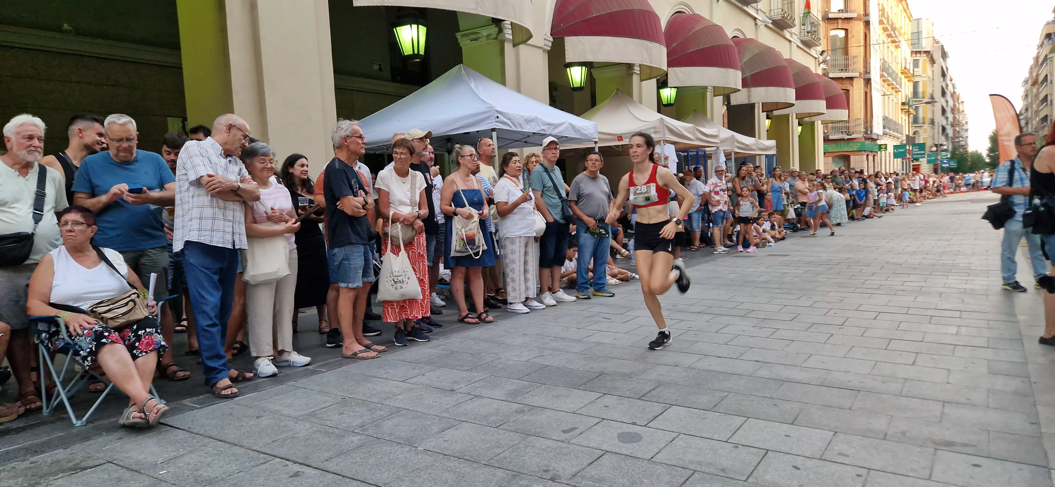 Carrera pedestre de San Lorenzo. Foto Myriam Martínez 