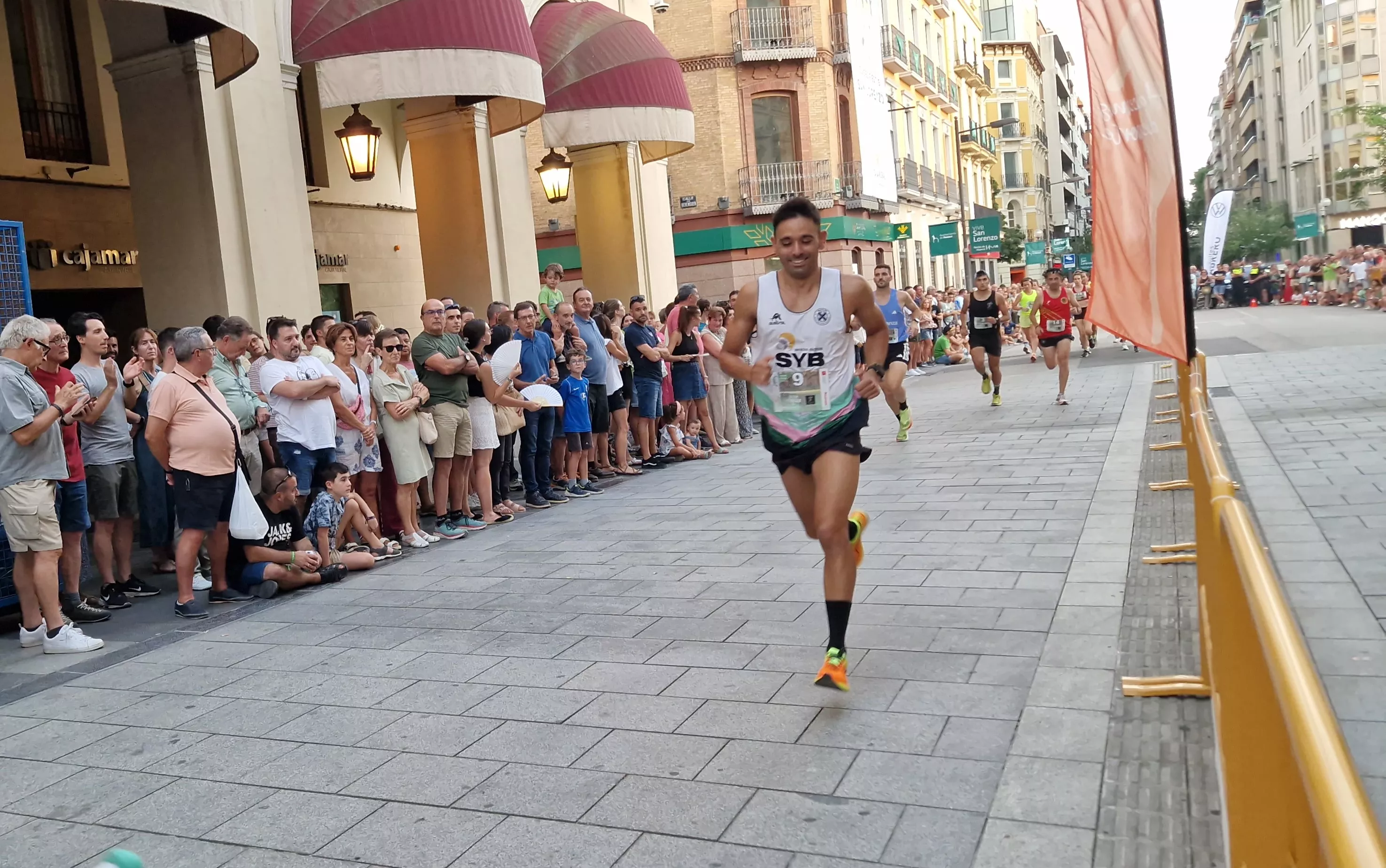 Carrera pedestre de San Lorenzo. Foto Myriam Martínez 
