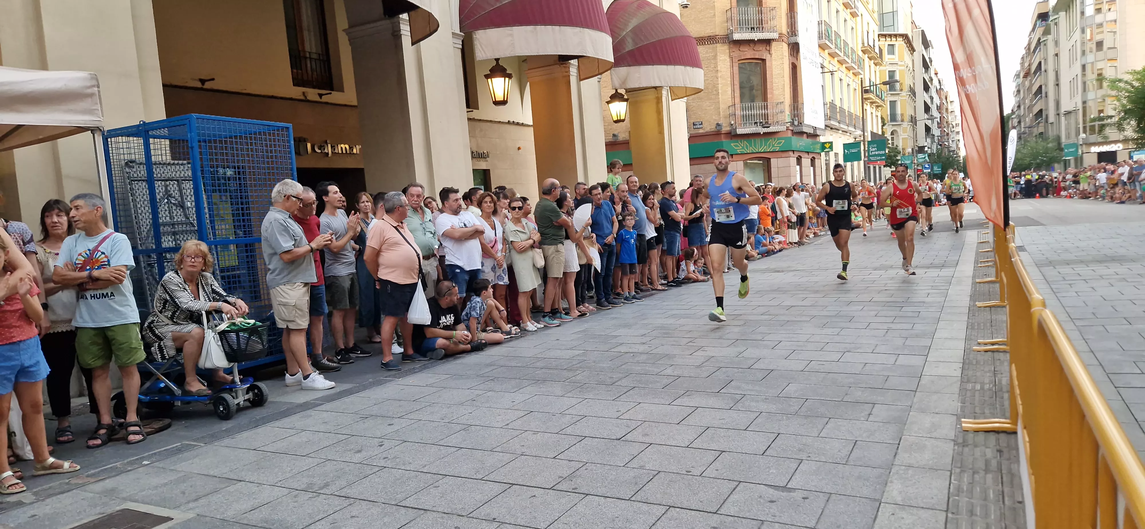 Carrera pedestre de San Lorenzo. Foto Myriam Martínez 