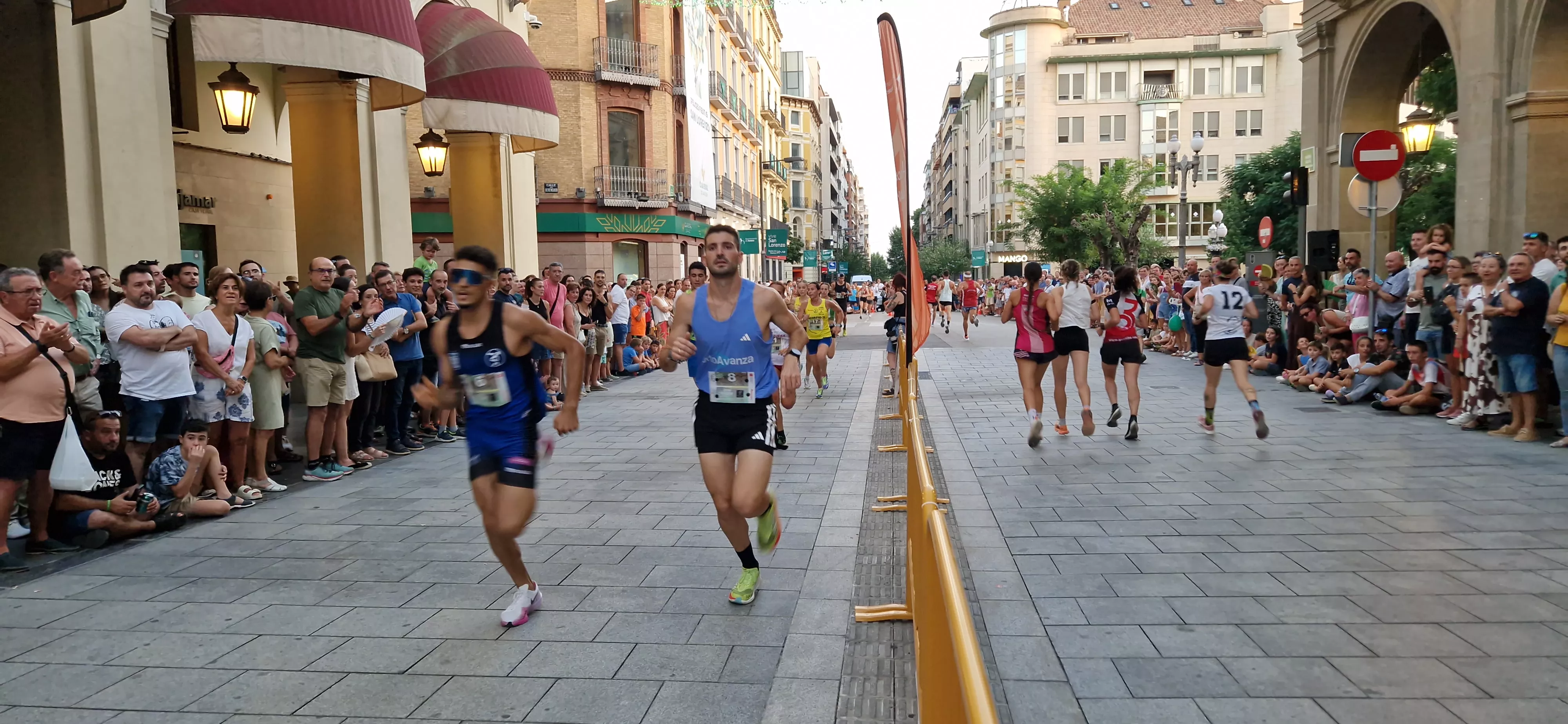 Carrera pedestre de San Lorenzo. Foto Myriam Martínez 