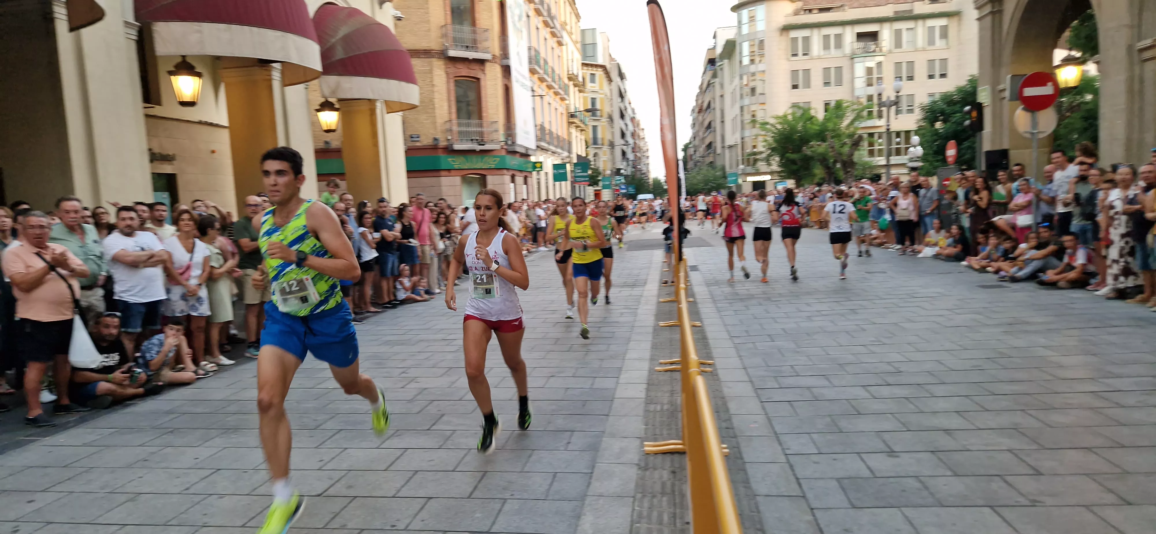 Carrera pedestre de San Lorenzo. Foto Myriam Martínez 