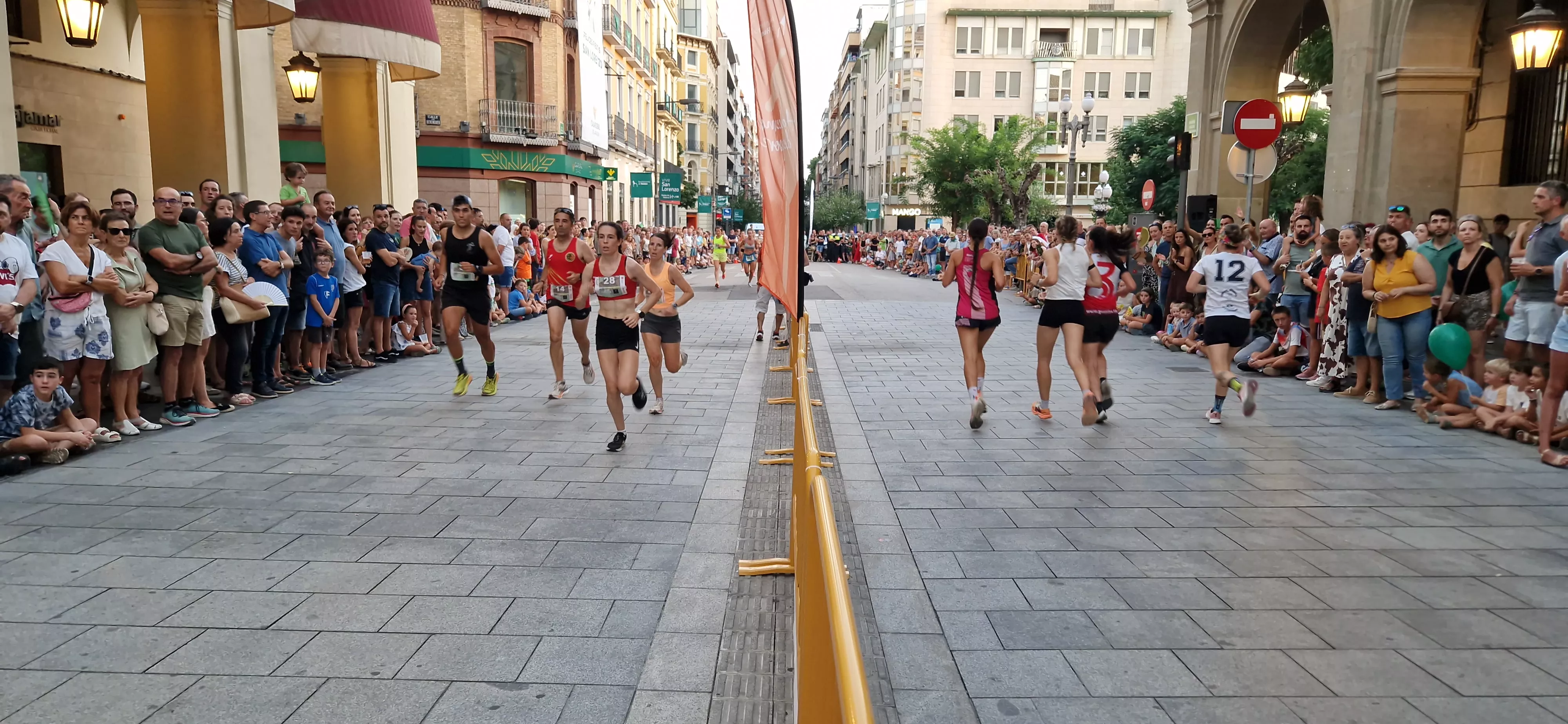 Carrera pedestre de San Lorenzo. Foto Myriam Martínez 