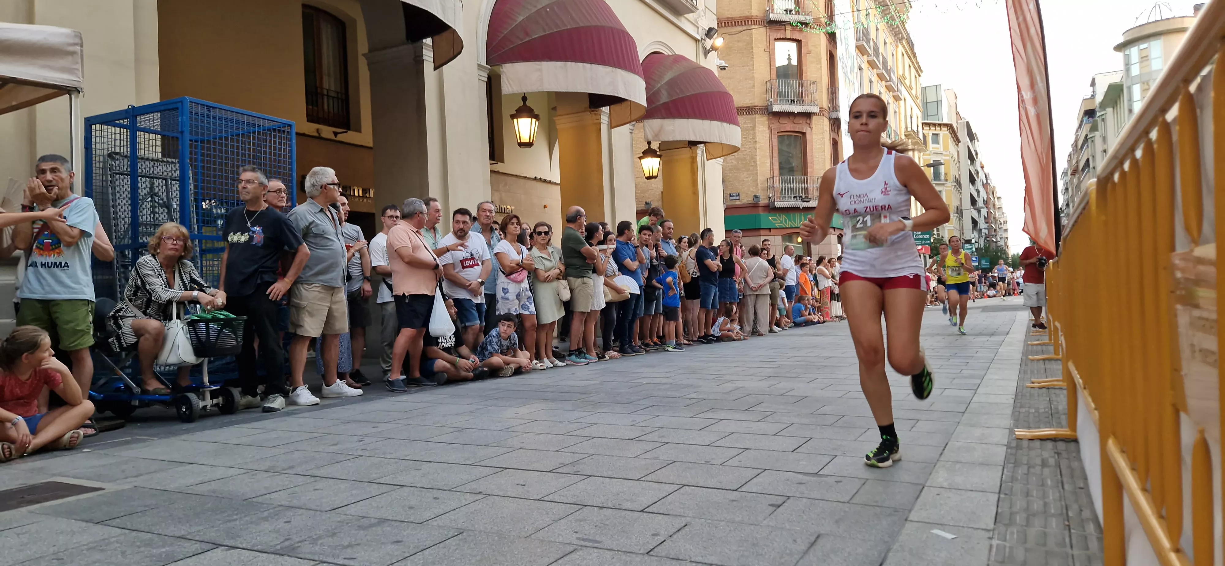 Carrera pedestre de San Lorenzo. Foto Myriam Martínez 