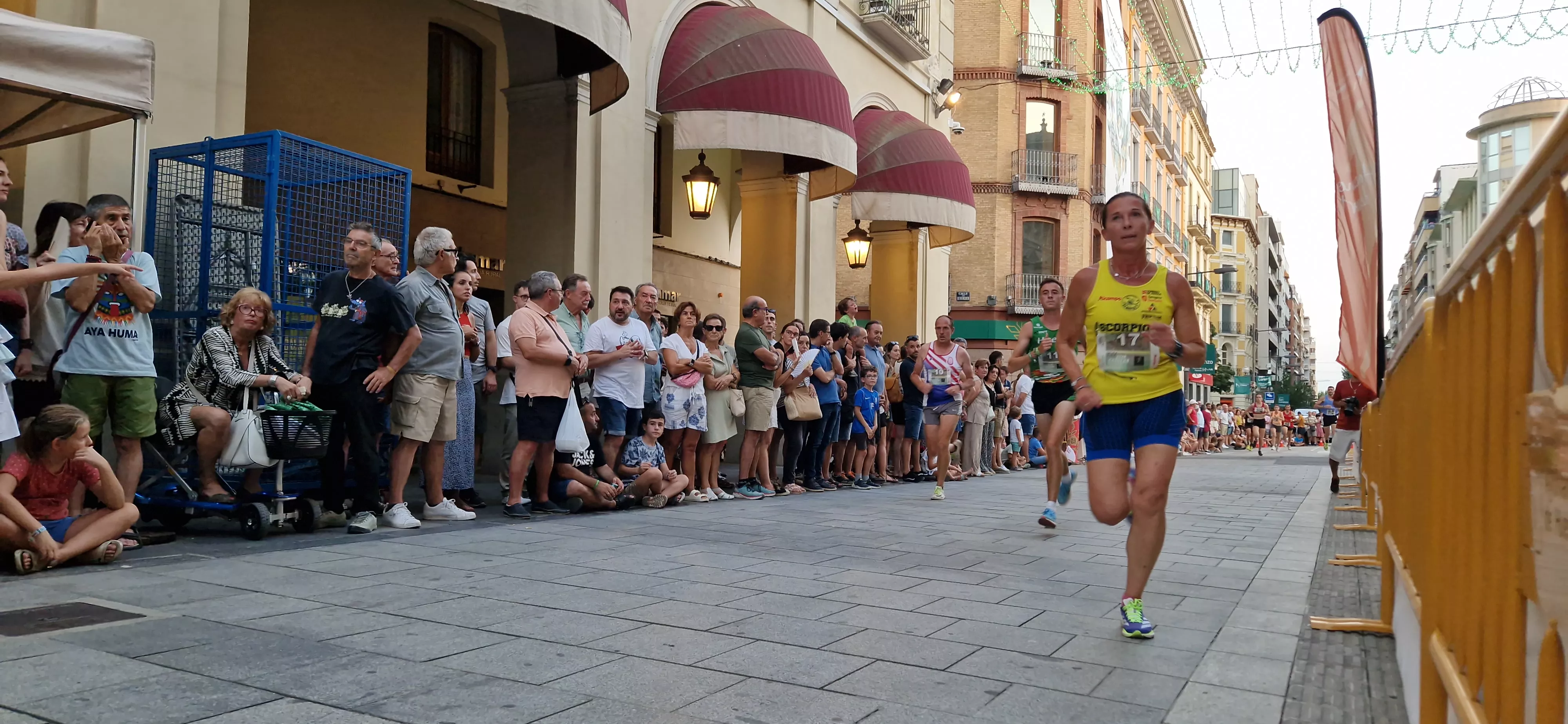 Carrera pedestre de San Lorenzo. Foto Myriam Martínez 