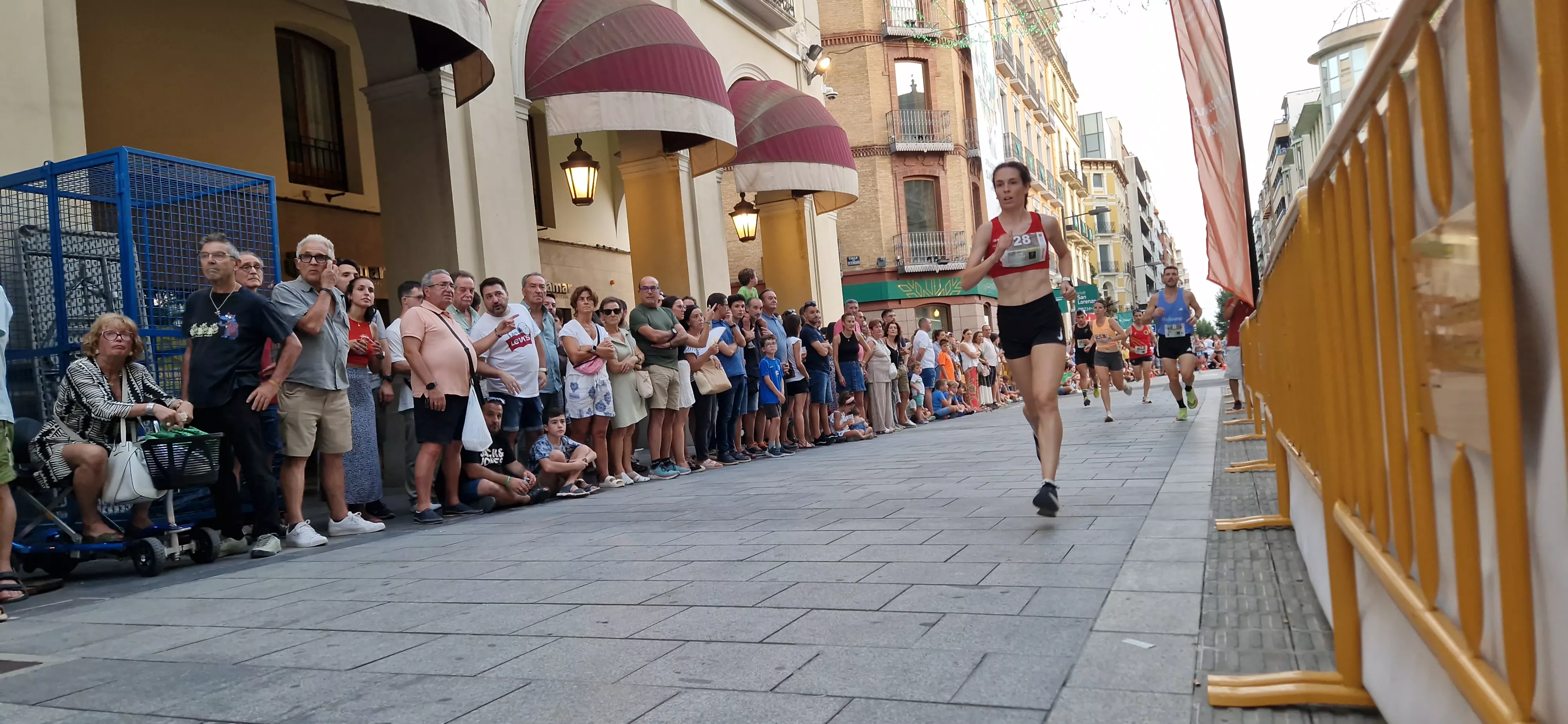 Carrera pedestre de San Lorenzo. Foto Myriam Martínez 