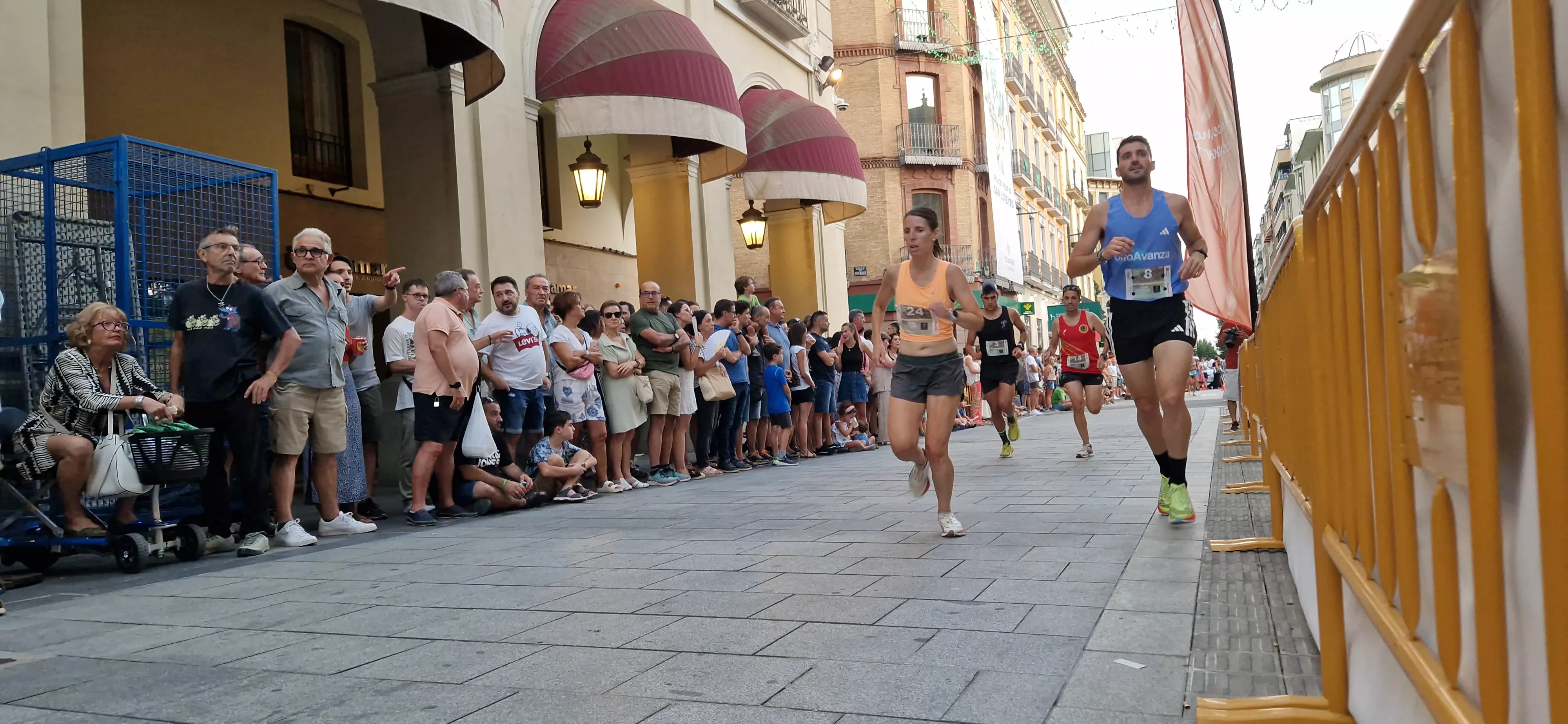 Carrera pedestre de San Lorenzo. Foto Myriam Martínez 