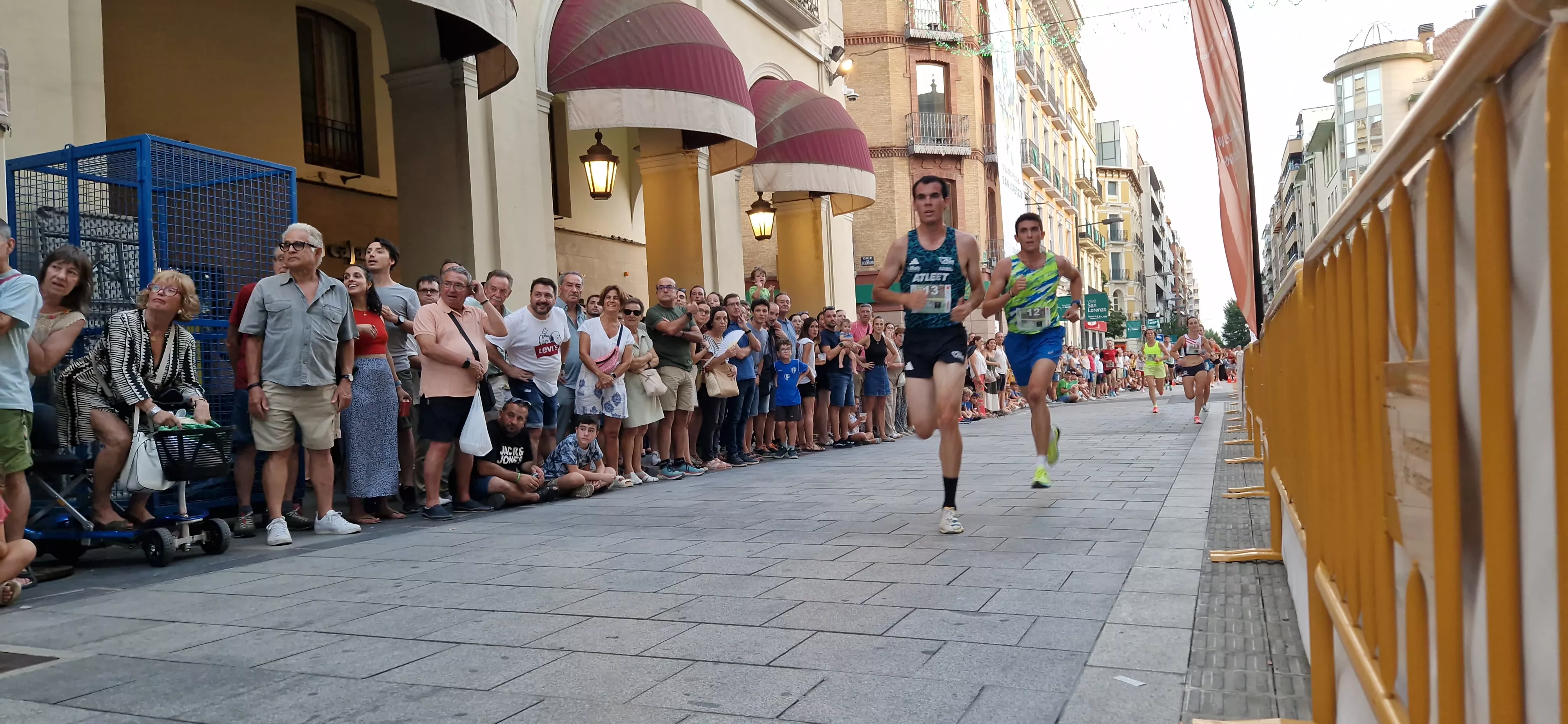 Carrera pedestre de San Lorenzo. Foto Myriam Martínez 