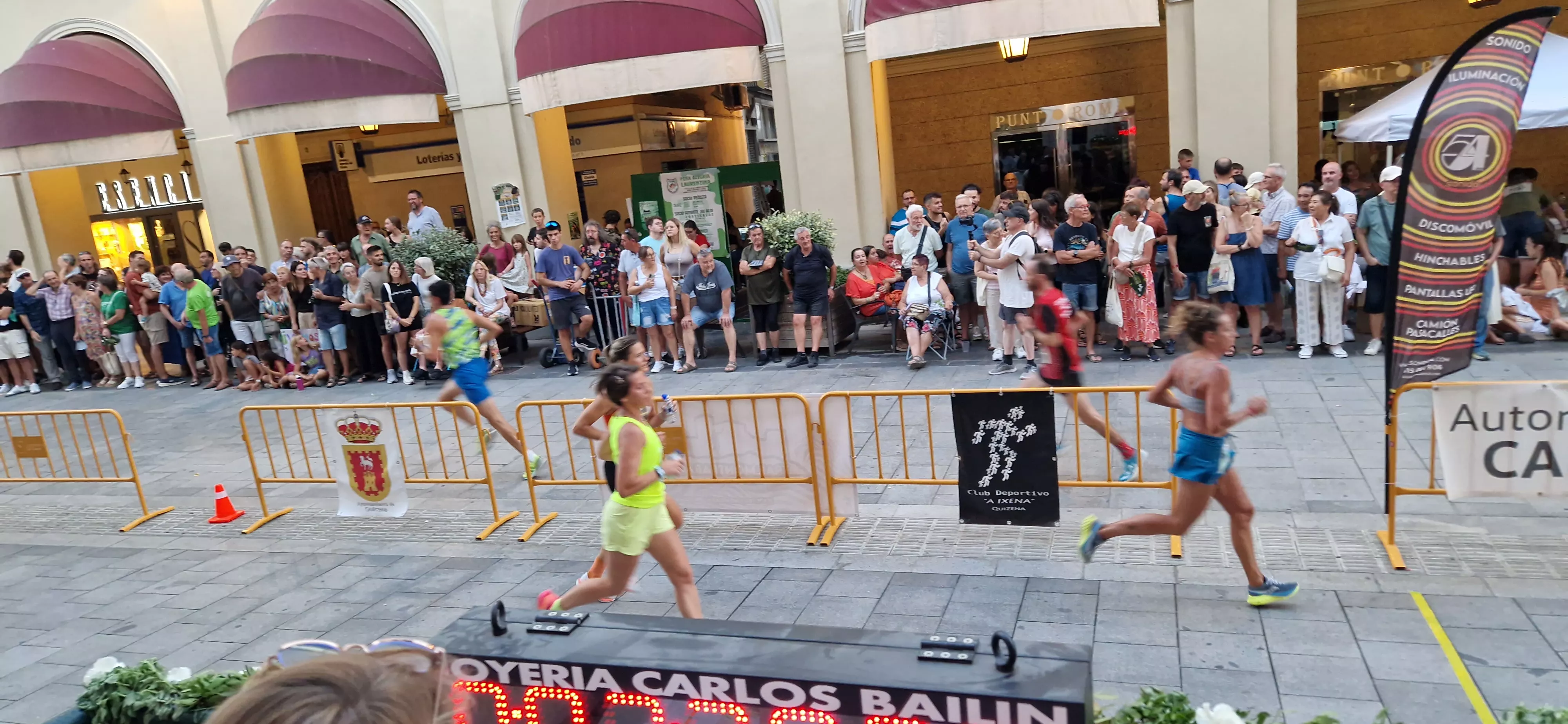 Carrera pedestre de San Lorenzo. Foto Myriam Martínez 