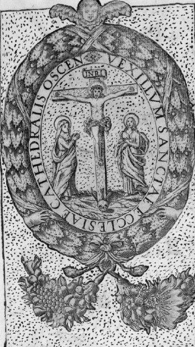 Ilustración inspirada en la Catedral de Huesca Ilustración inspirada en la Catedral de Huesca