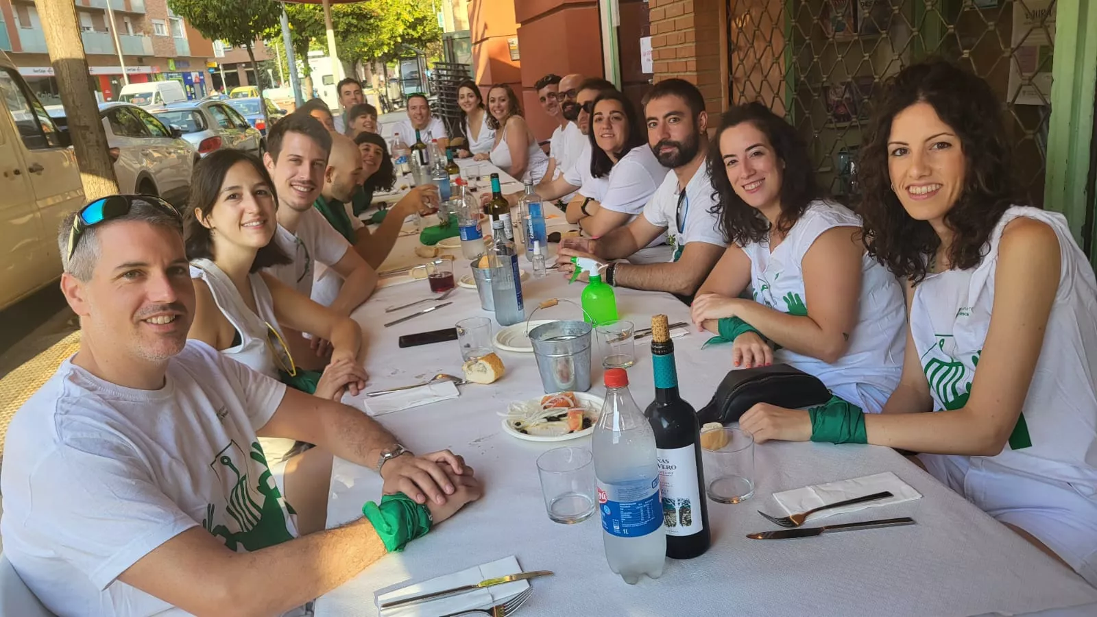 Almuerzos en El Punto. San Lorenzo ya se huele