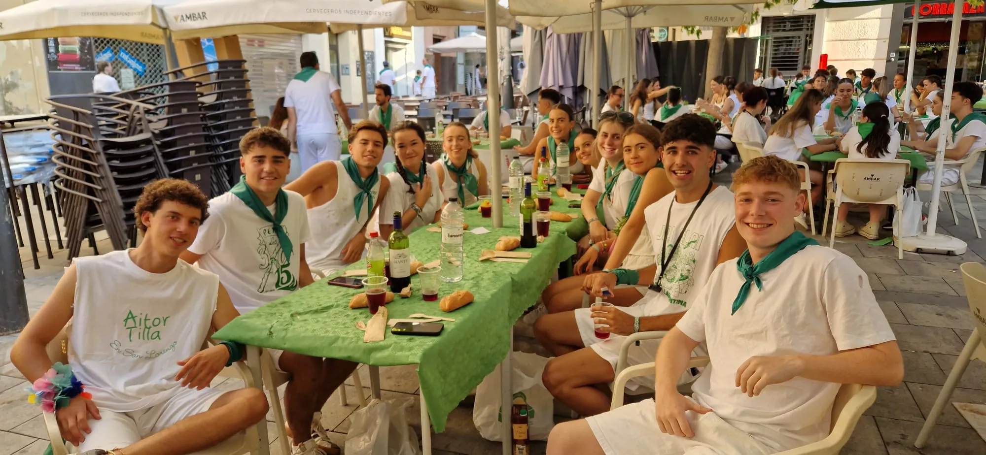 Almuerzos en las horas previas a San Lorenzo 2025