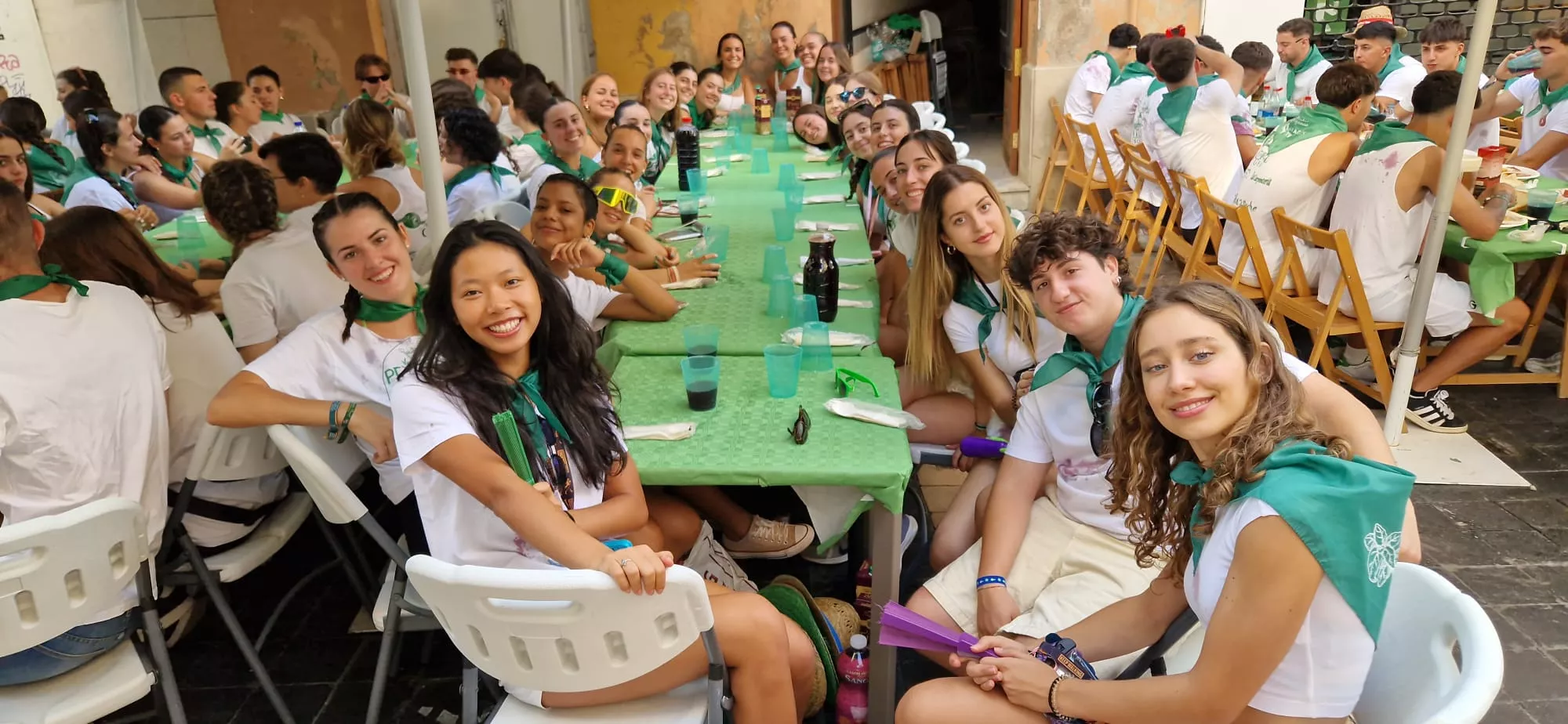 Almuerzos en las horas previas a San Lorenzo 2025