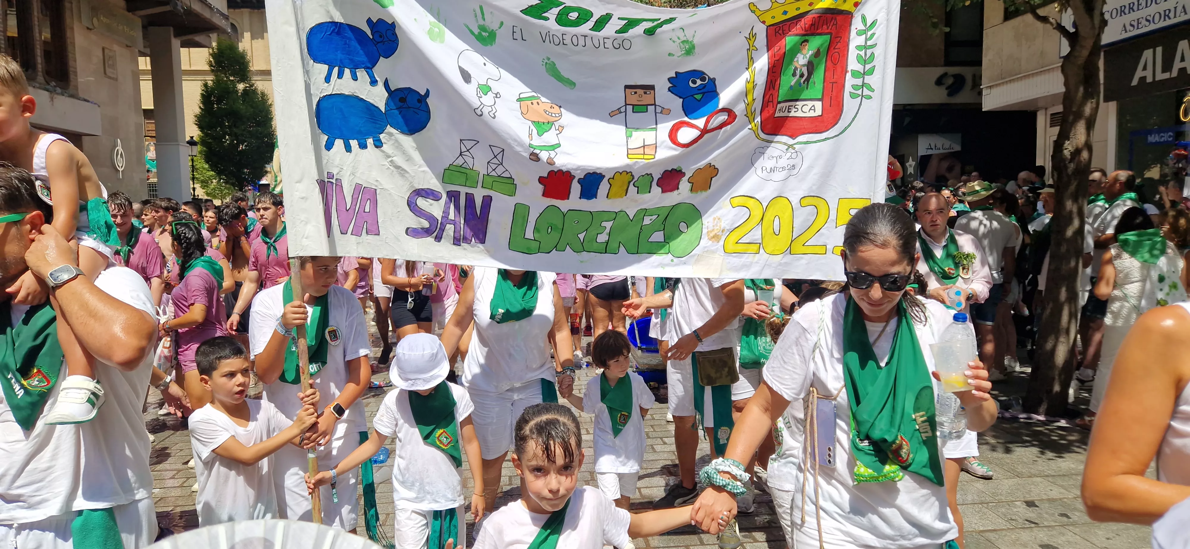 Cabalgata de San Lorenzo 2025. Foto Myriam Martínez 