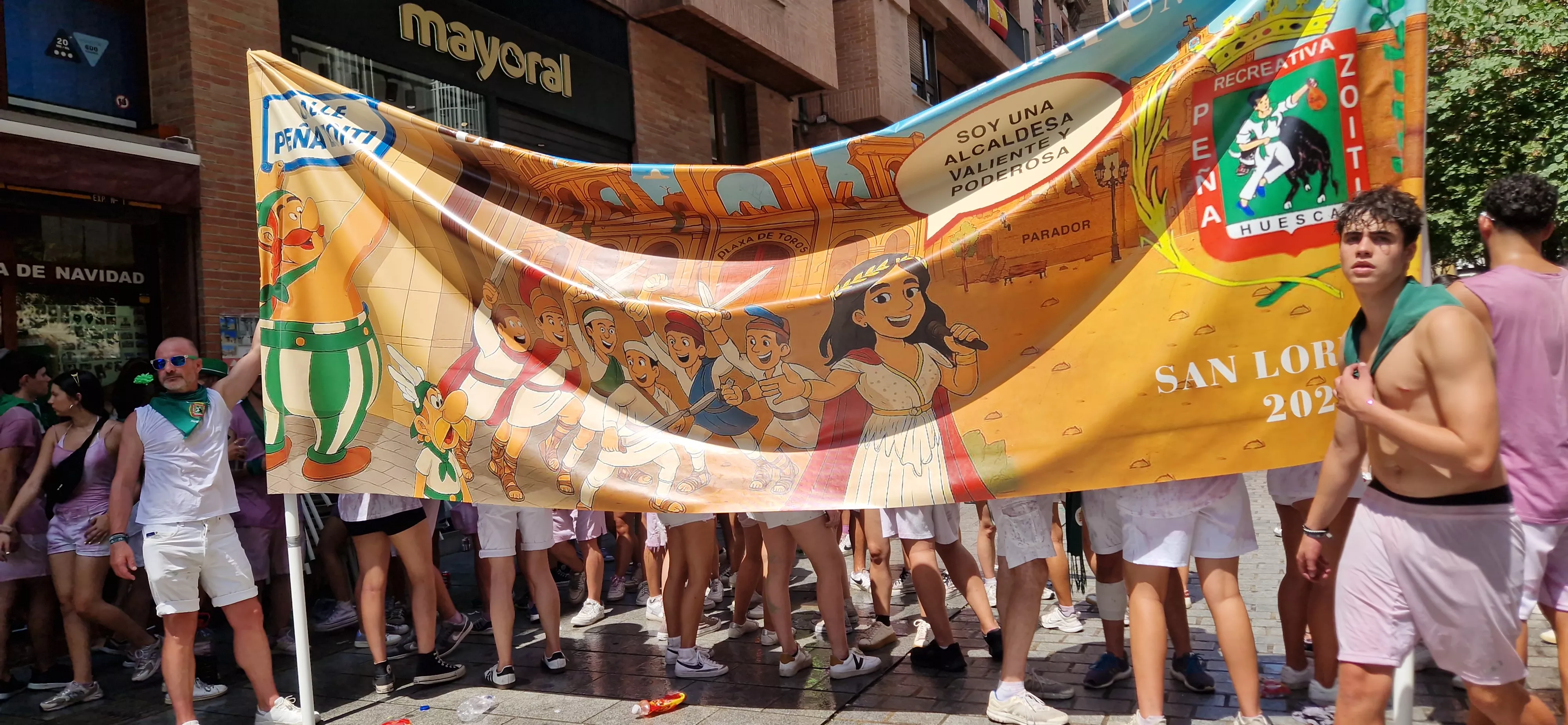 Cabalgata de San Lorenzo 2025. Foto Myriam Martínez 