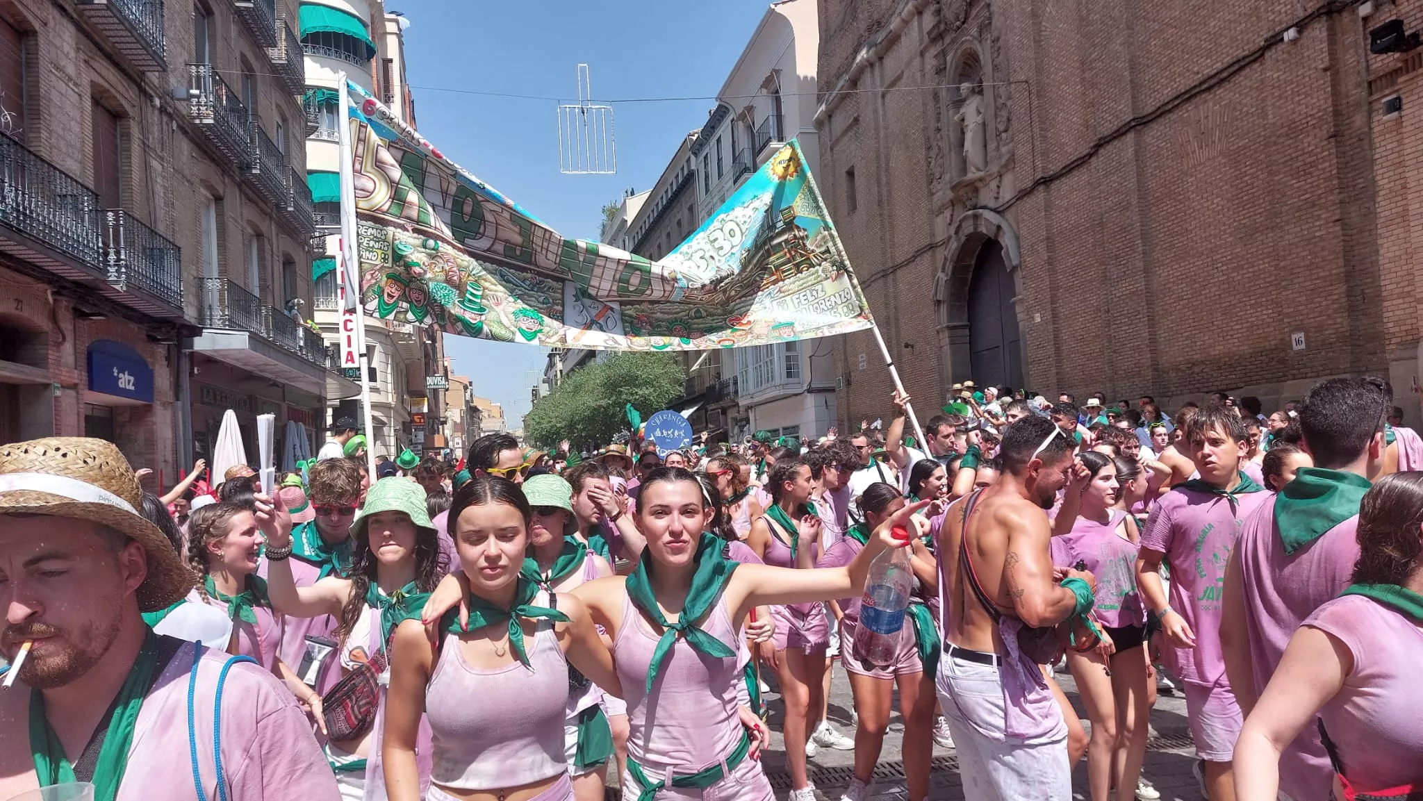 Cabalgata de San Lorenzo 2025.