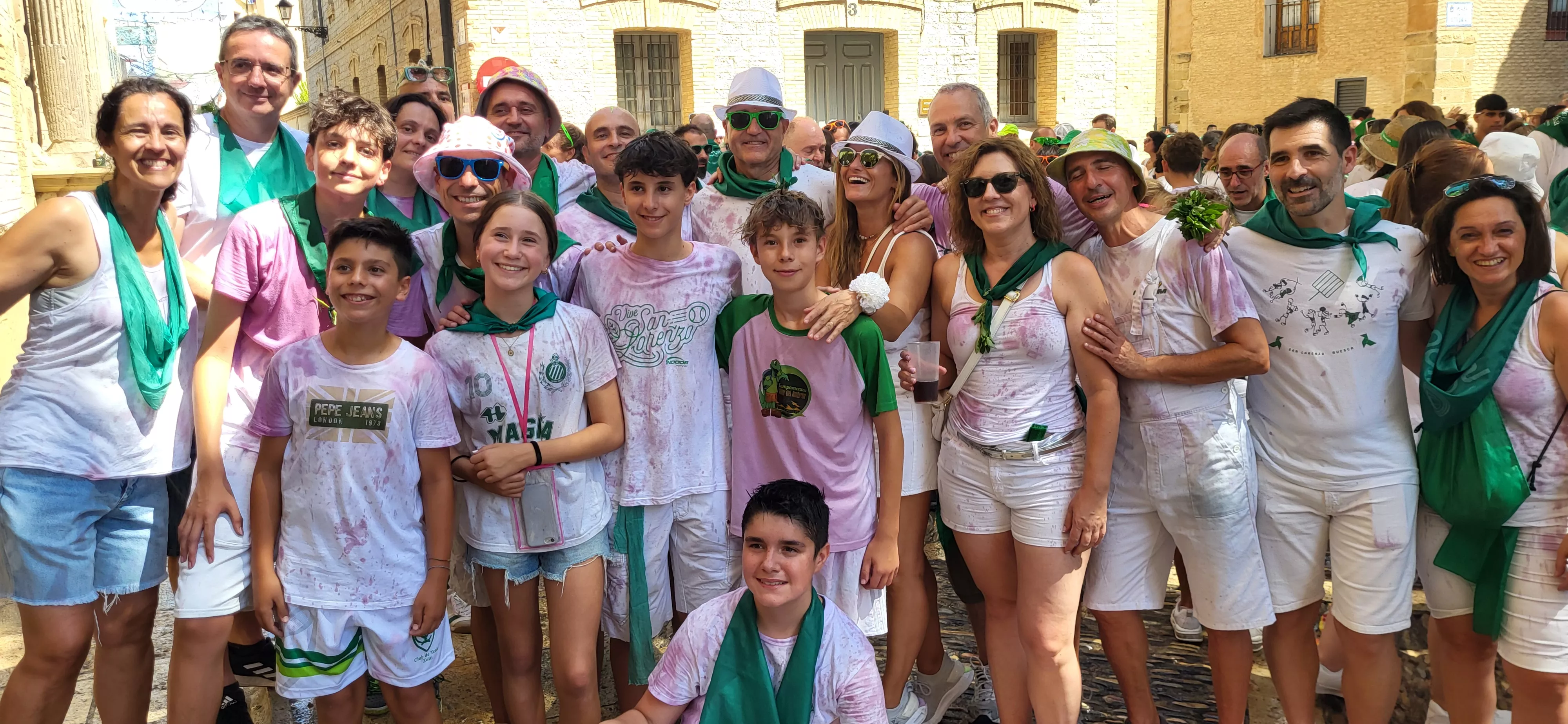 Cabalgata de San Lorenzo 2025. Foto Mercedes Manterola