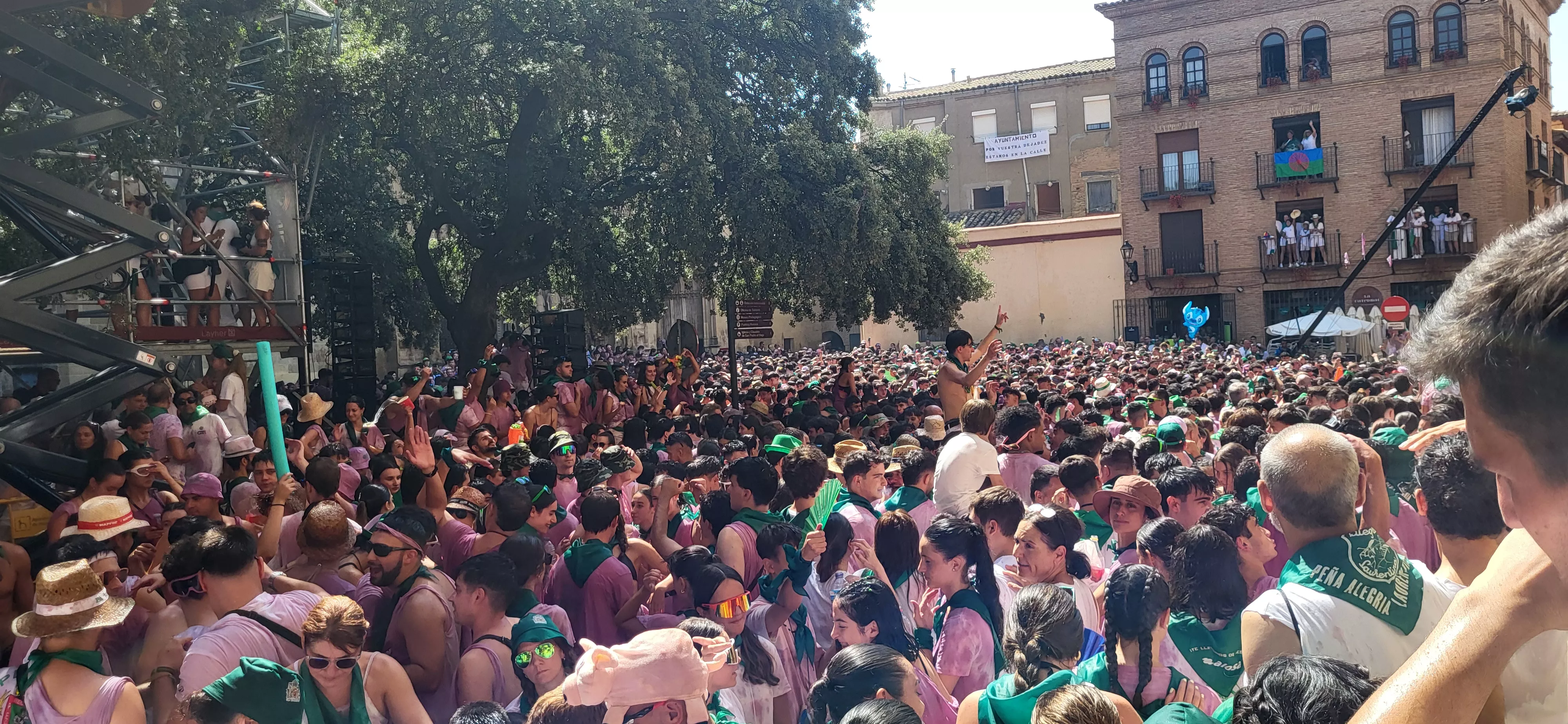 Cabalgata de San Lorenzo 2025. Foto Mercedes Manterola