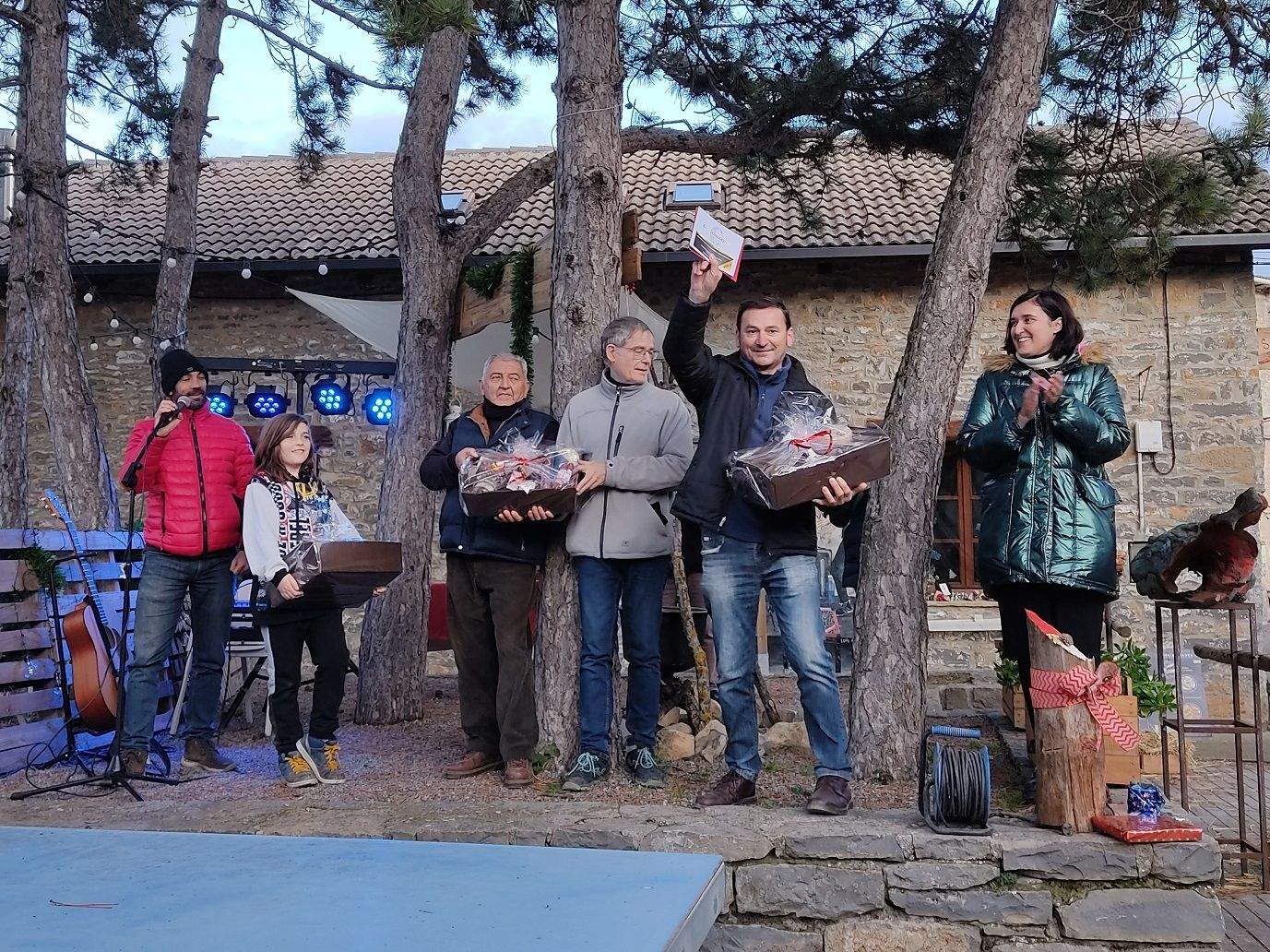 Arcusa ha ganado el Concurso de Pueblos Navideños de Aínsa