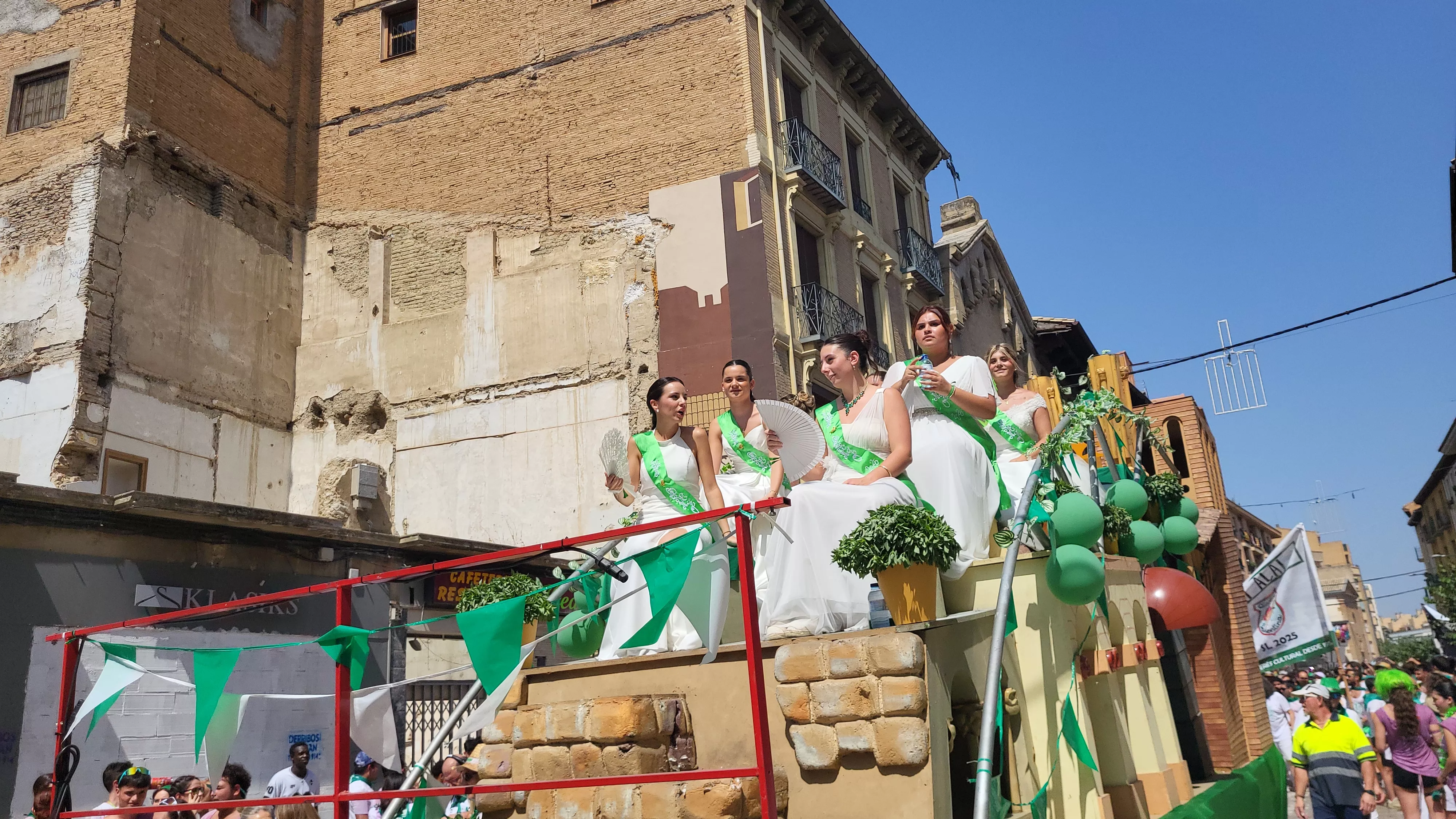 Cabalgata de San Lorenzo 2025. Foto Mercedes Manterola