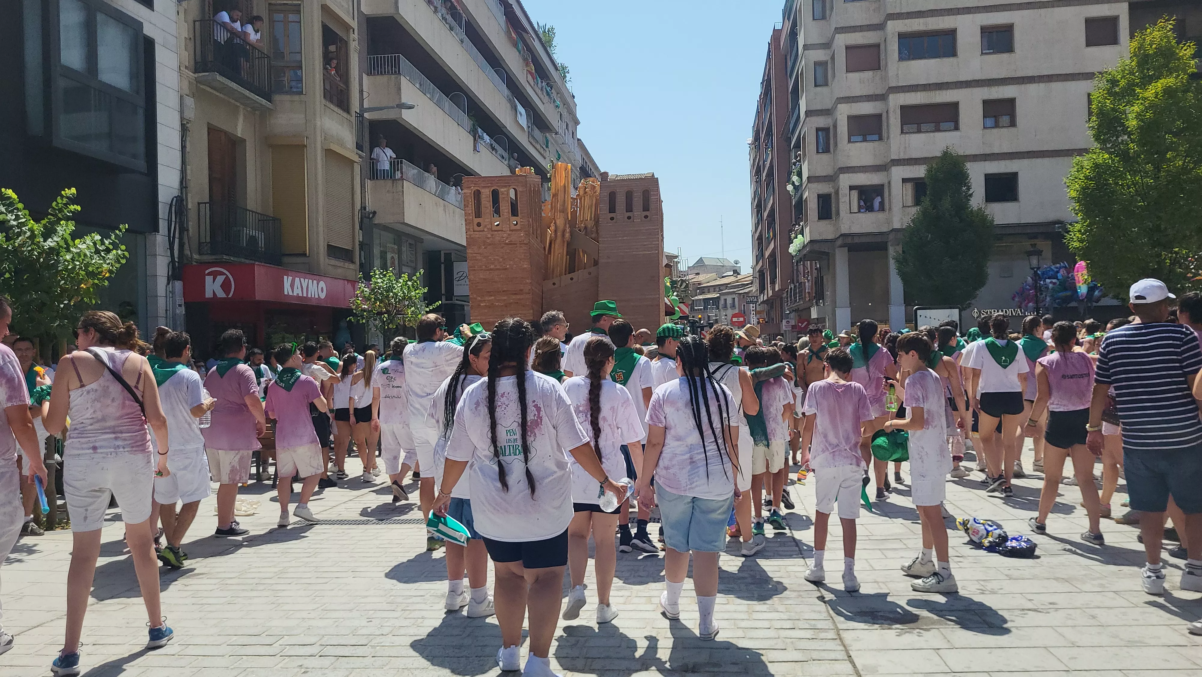 Cabalgata de San Lorenzo 2025. Foto Mercedes Manterola