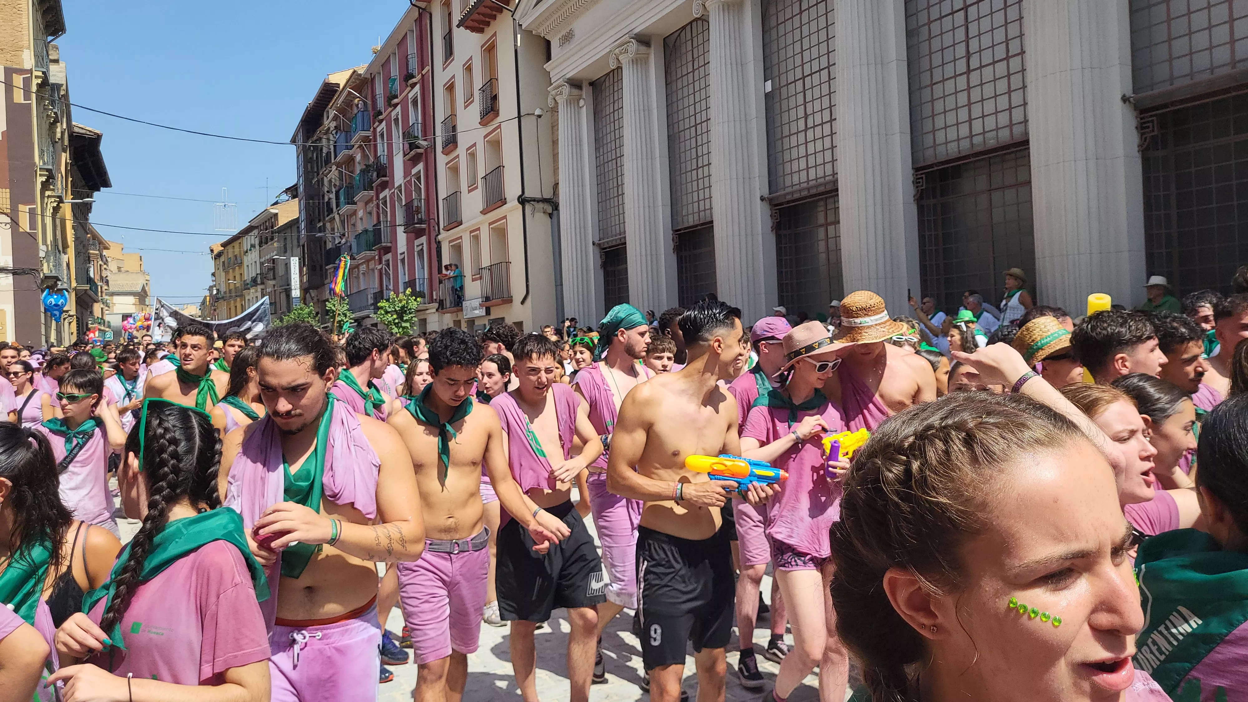 Cabalgata de San Lorenzo 2025. Foto Mercedes Manterola