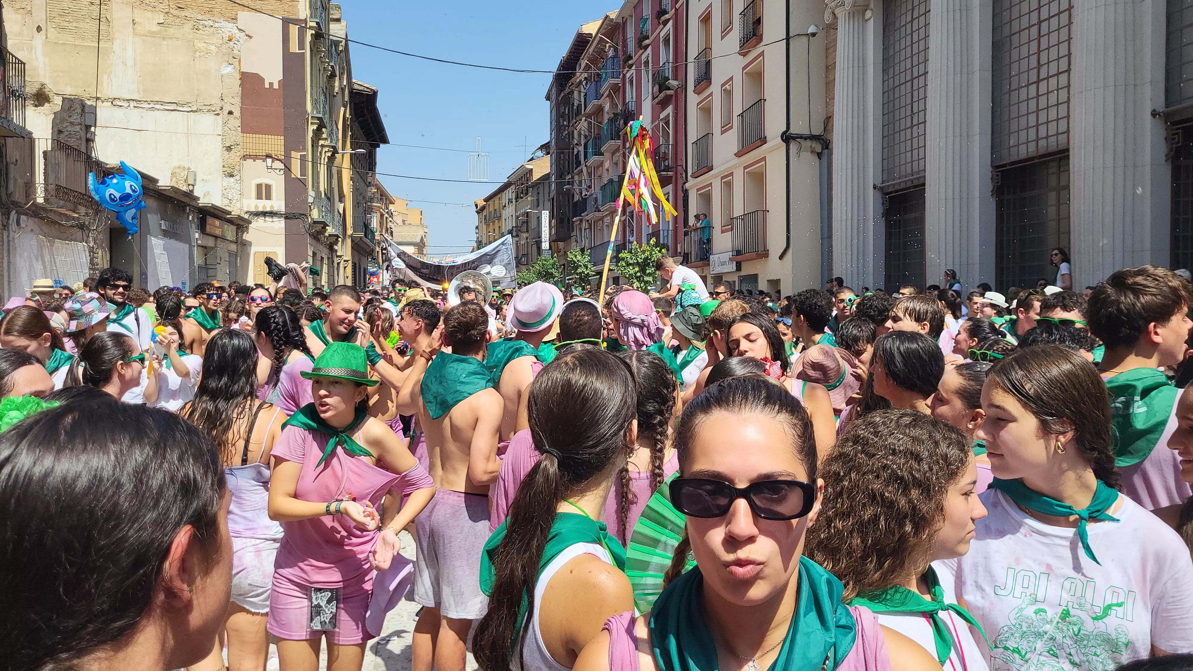 Cabalgata de San Lorenzo 2025. Foto Mercedes Manterola
