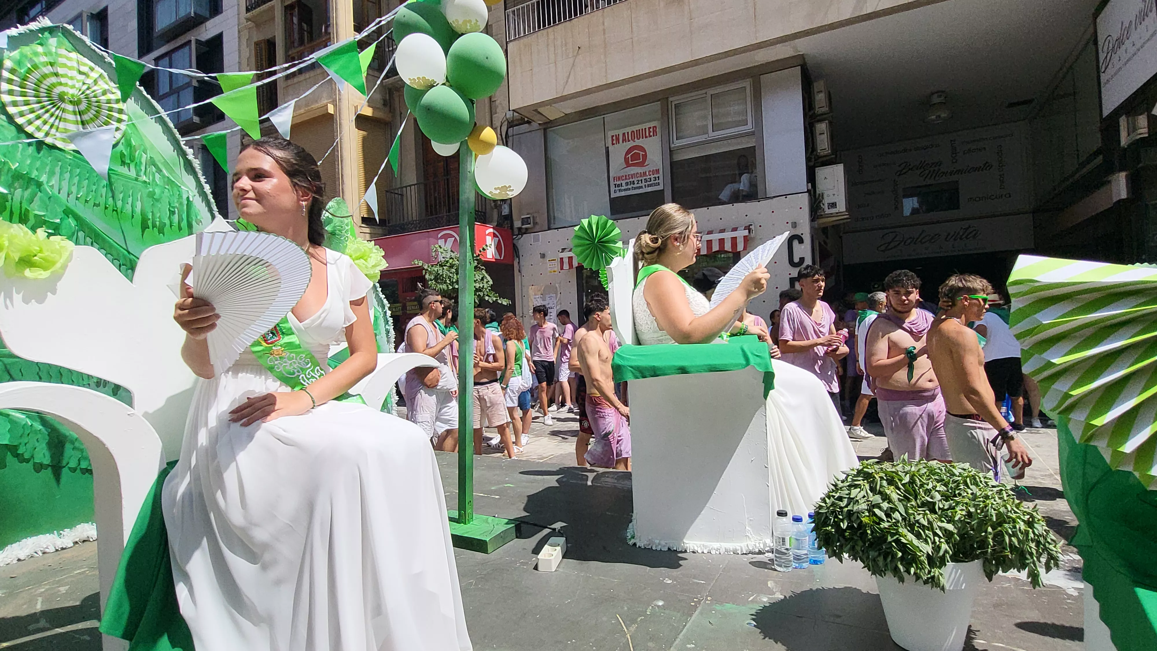 Cabalgata de San Lorenzo 2025. Foto Mercedes Manterola