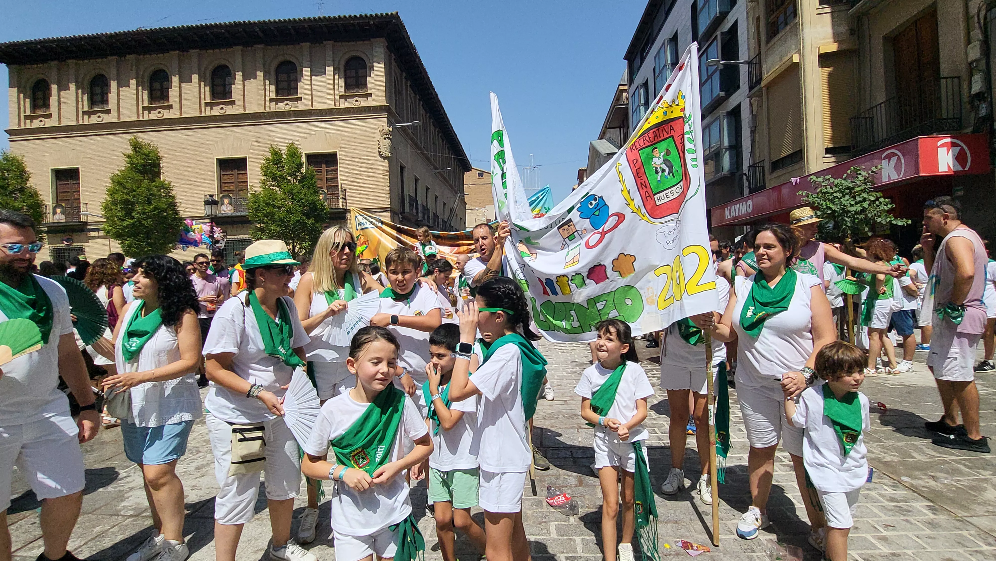 Cabalgata de San Lorenzo 2025. Foto Mercedes Manterola